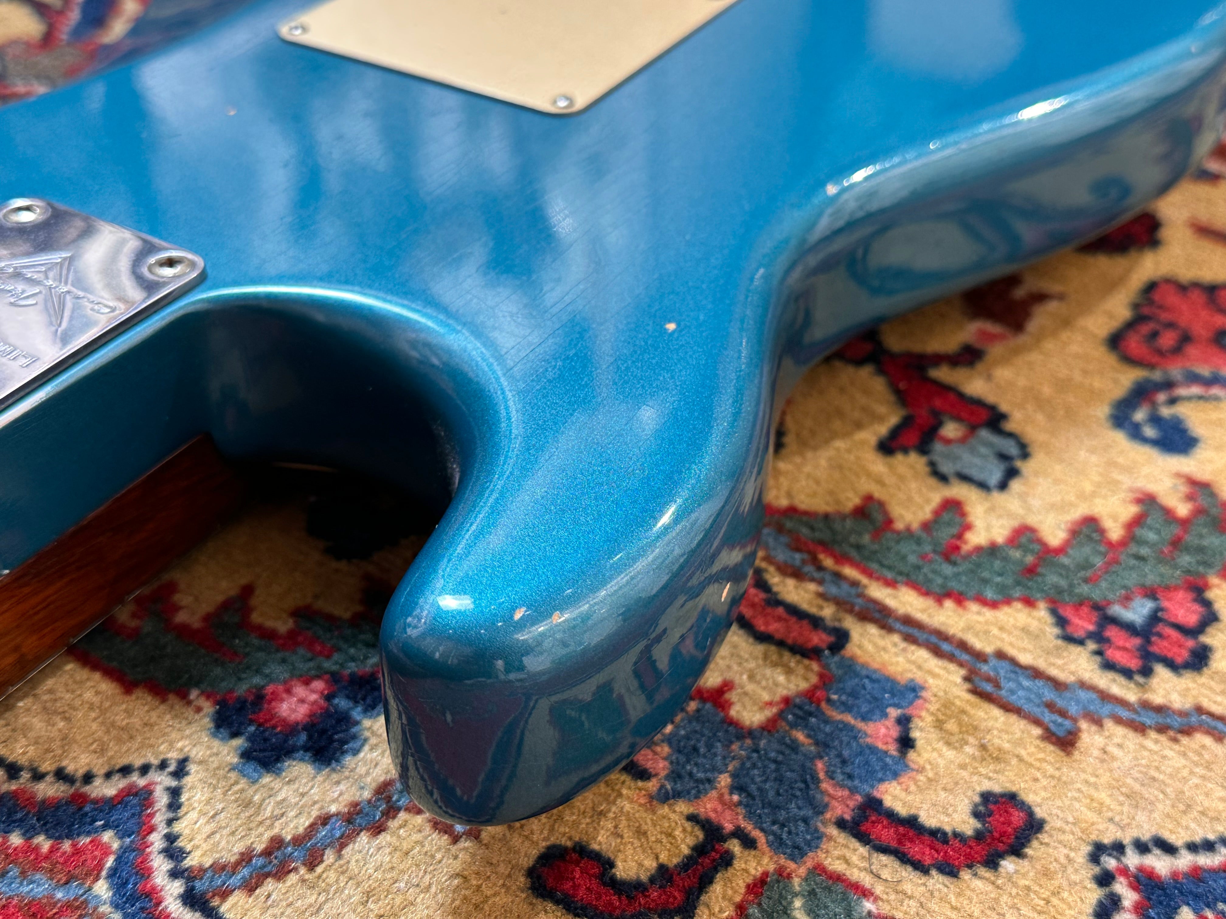 Fender Custom Shop '50s Solid Rosewood Neck Journeyman Stratocaster 2015 Ocean Turquoise