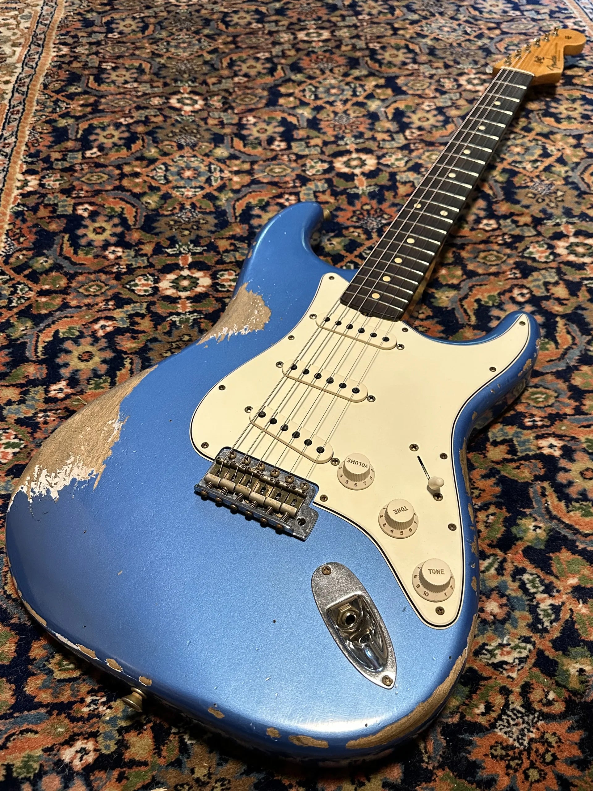 Fender Custom Shop '60 Heavy Relic Stratocaster 2022 Lake Placid Blue