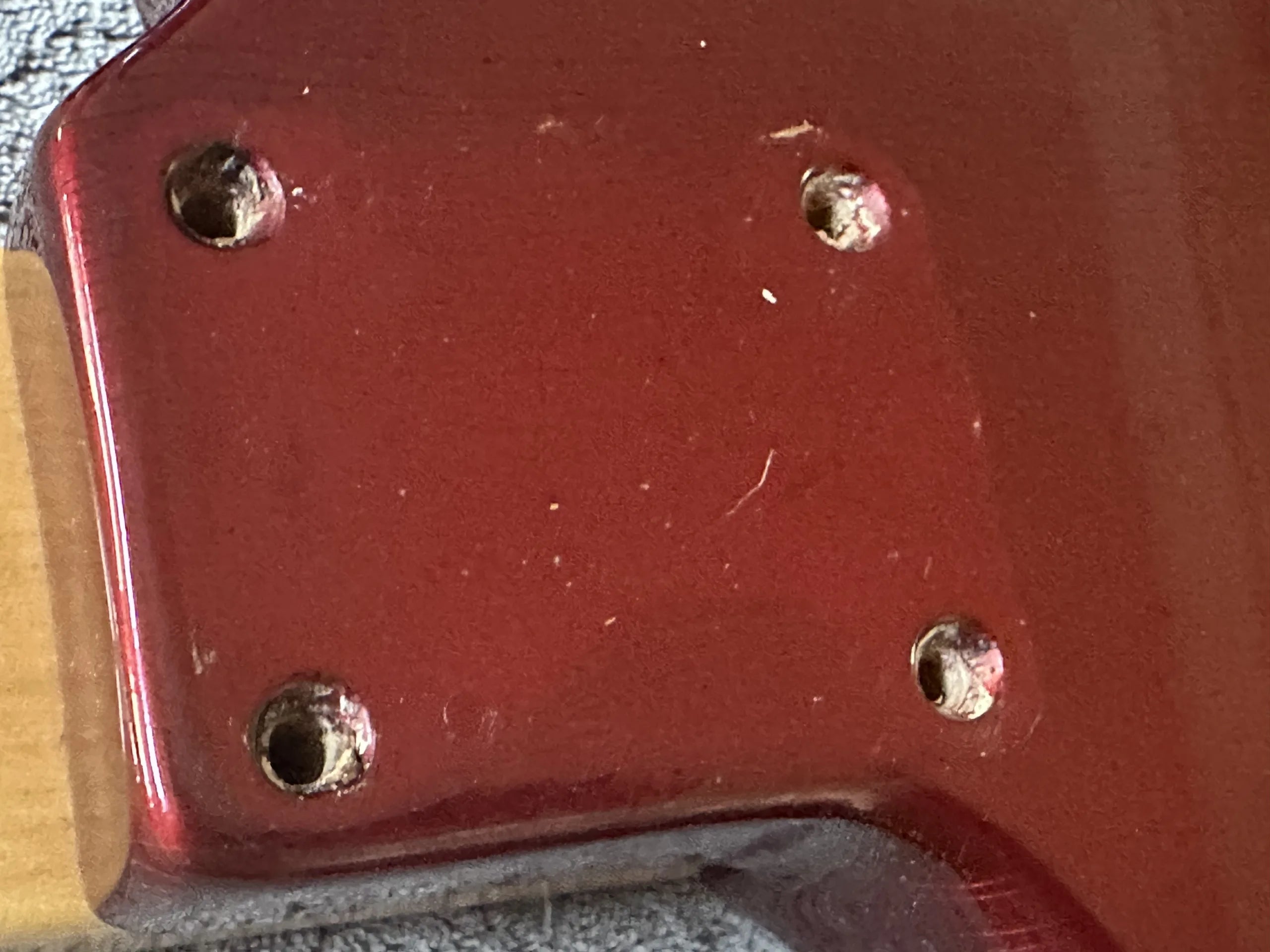 SOLD - 1974 Fender Competition Mustang Candy Apple Red