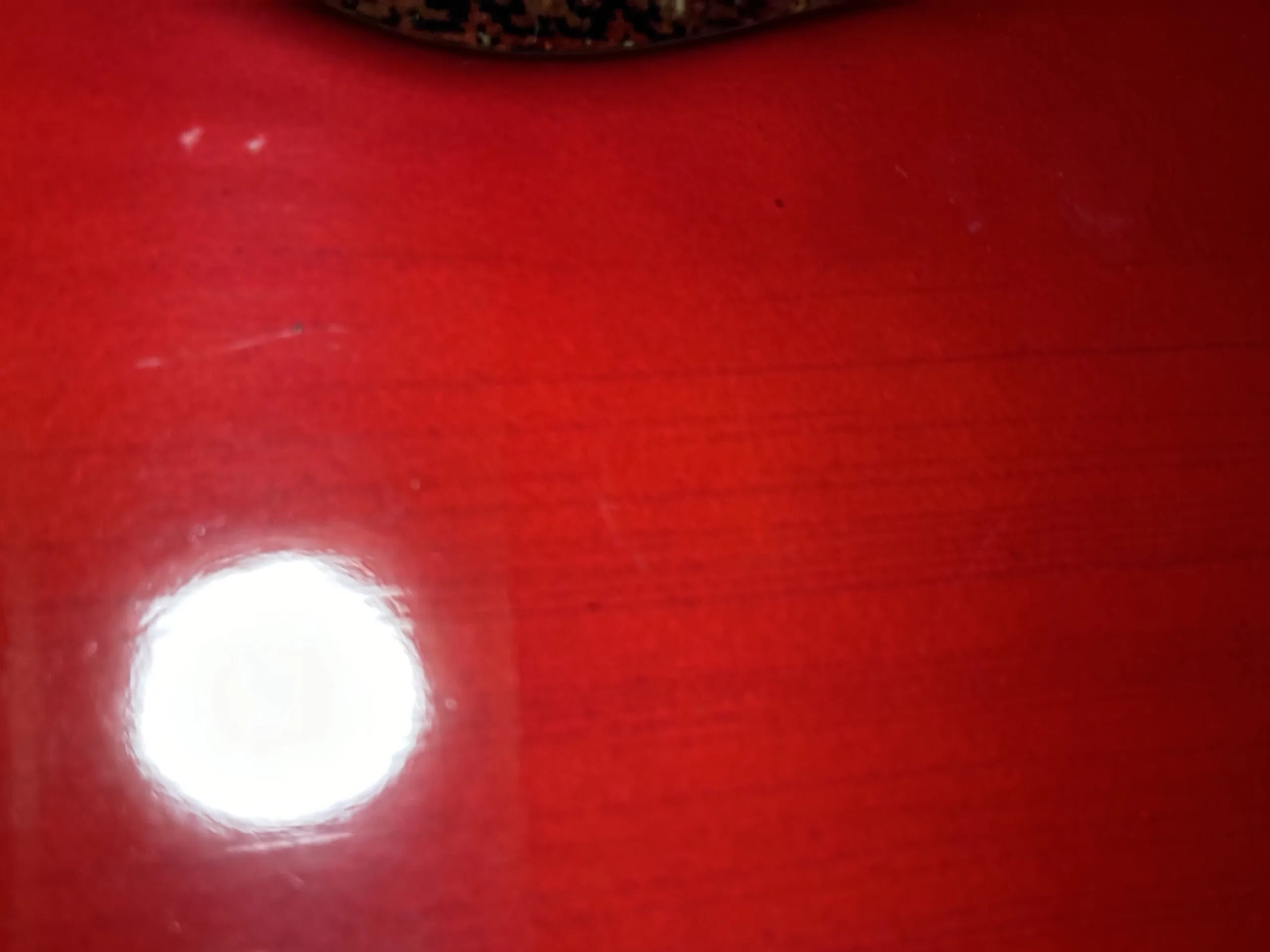 SOLD - 1974 Fender Competition Mustang Candy Apple Red