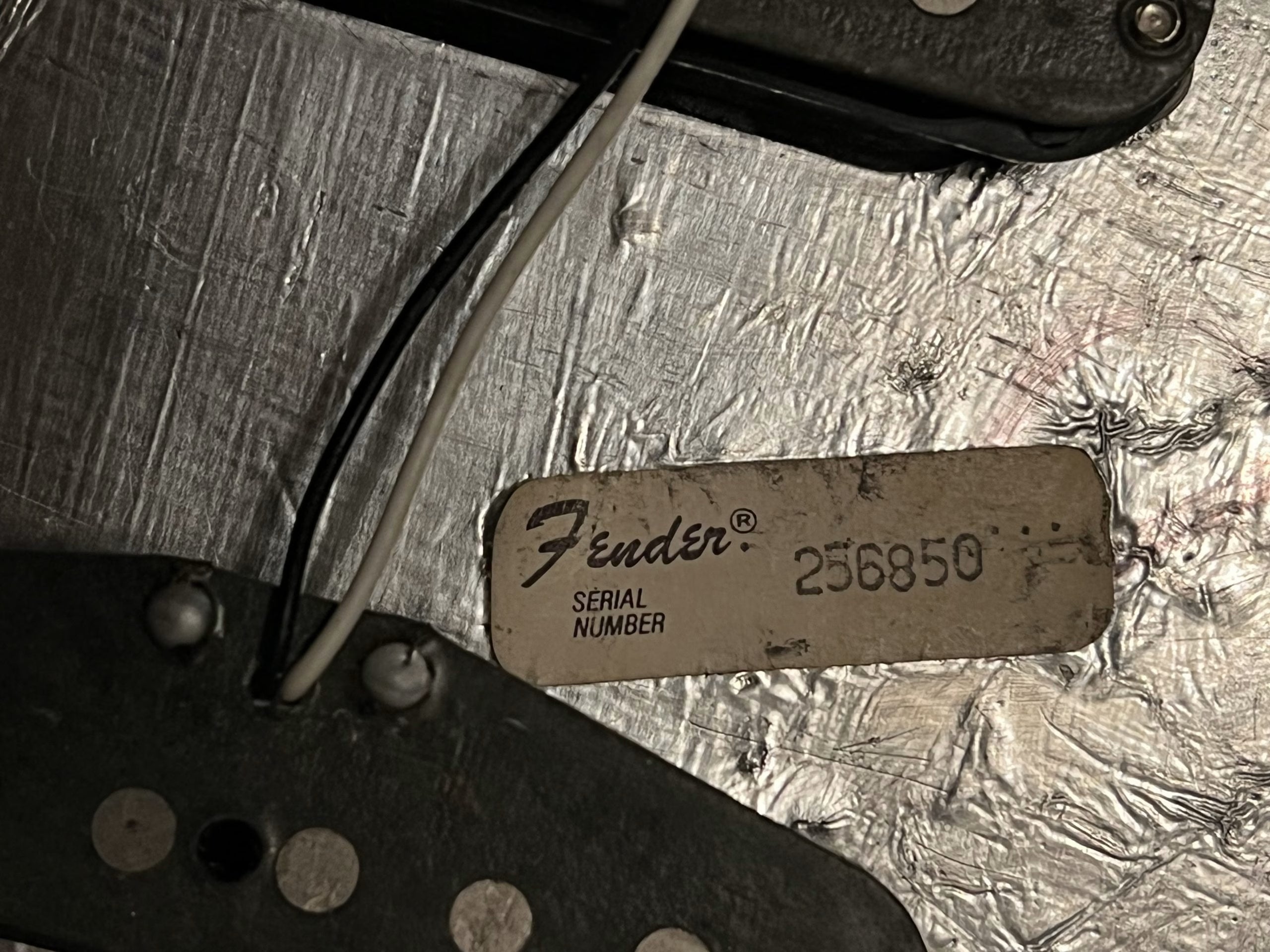 SOLD - 1979 25th Anniversary Stratocaster Porsche Silver 100% Original