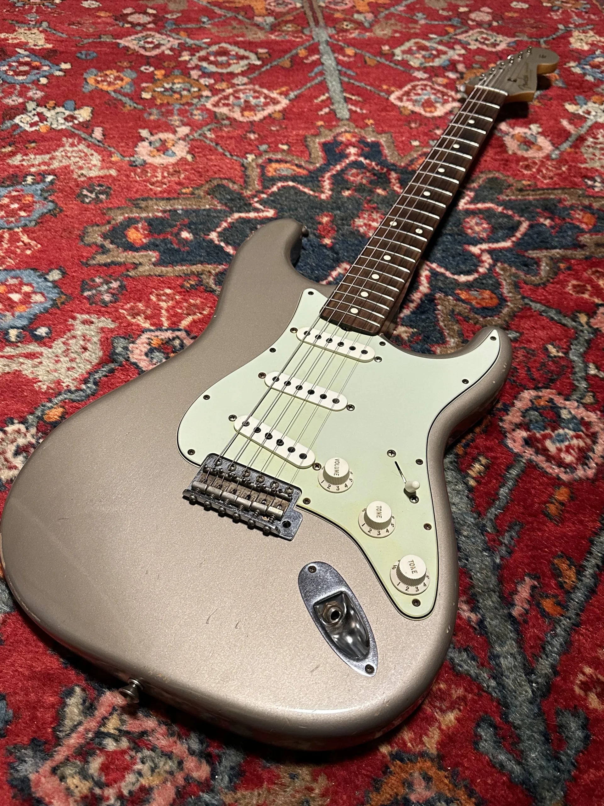 SOLD - 2012 Fender Custom Shop '60 Relic Stratocaster Shoreline Gold