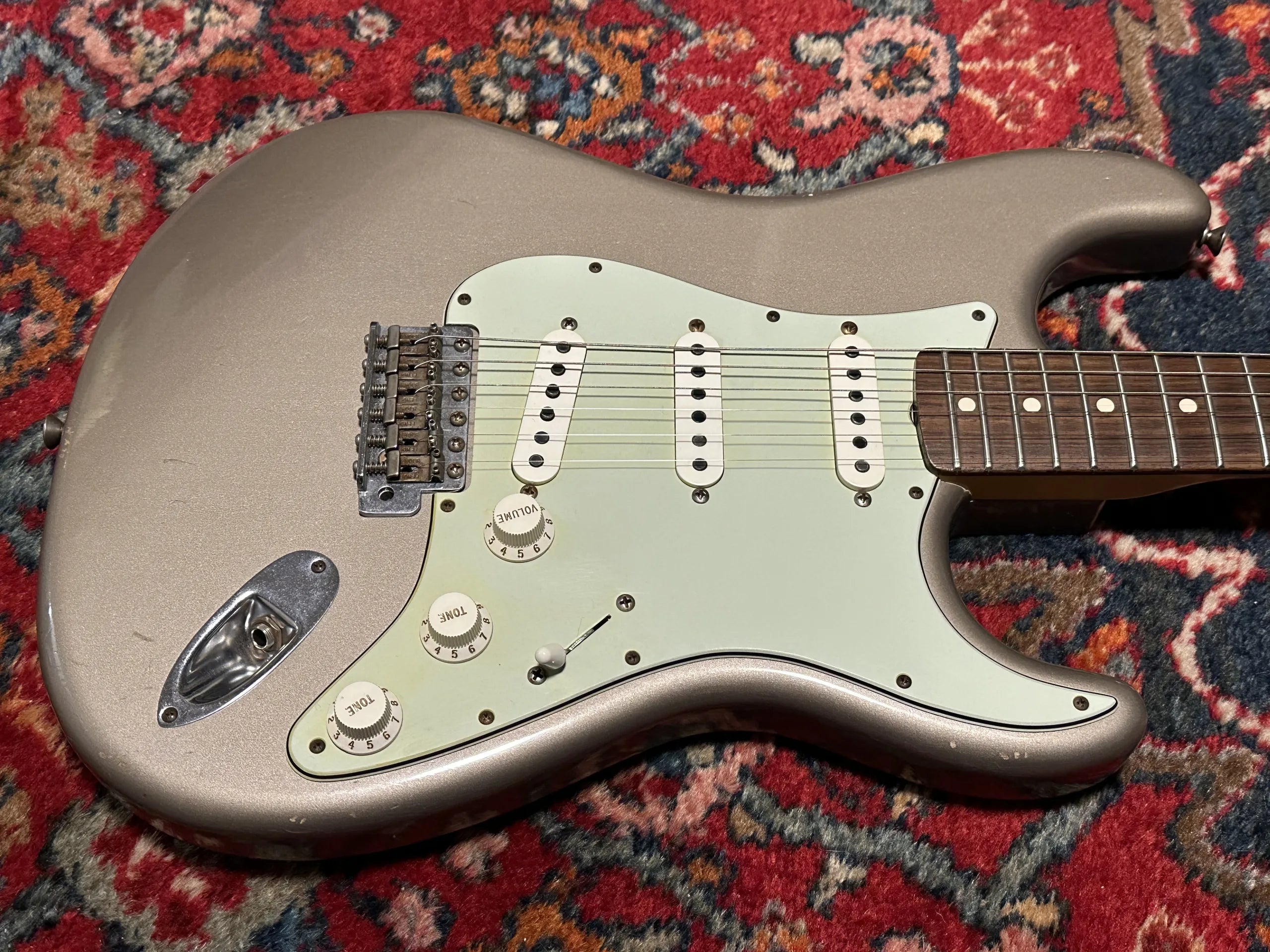 SOLD - 2012 Fender Custom Shop '60 Relic Stratocaster Shoreline Gold