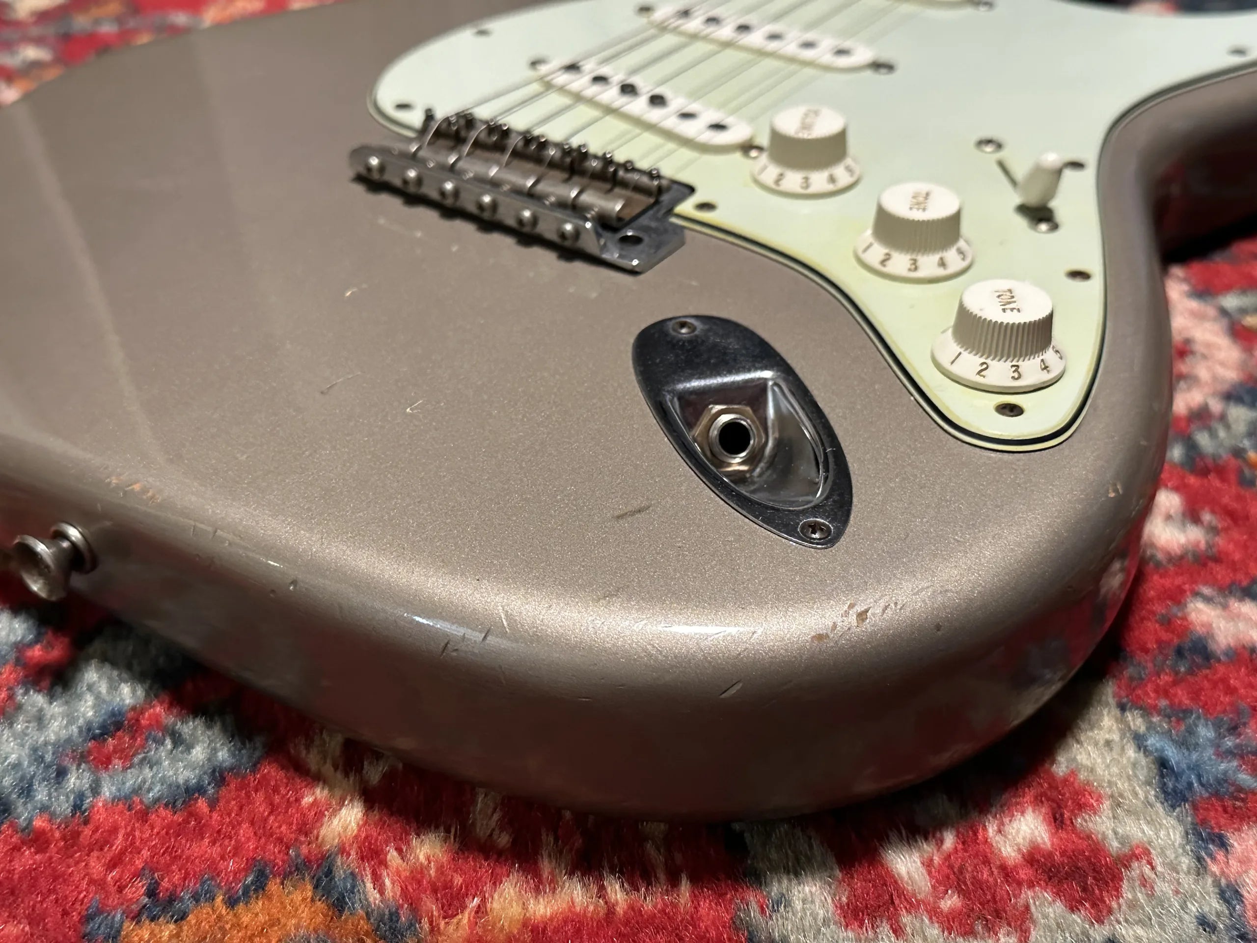 SOLD - 2012 Fender Custom Shop '60 Relic Stratocaster Shoreline Gold