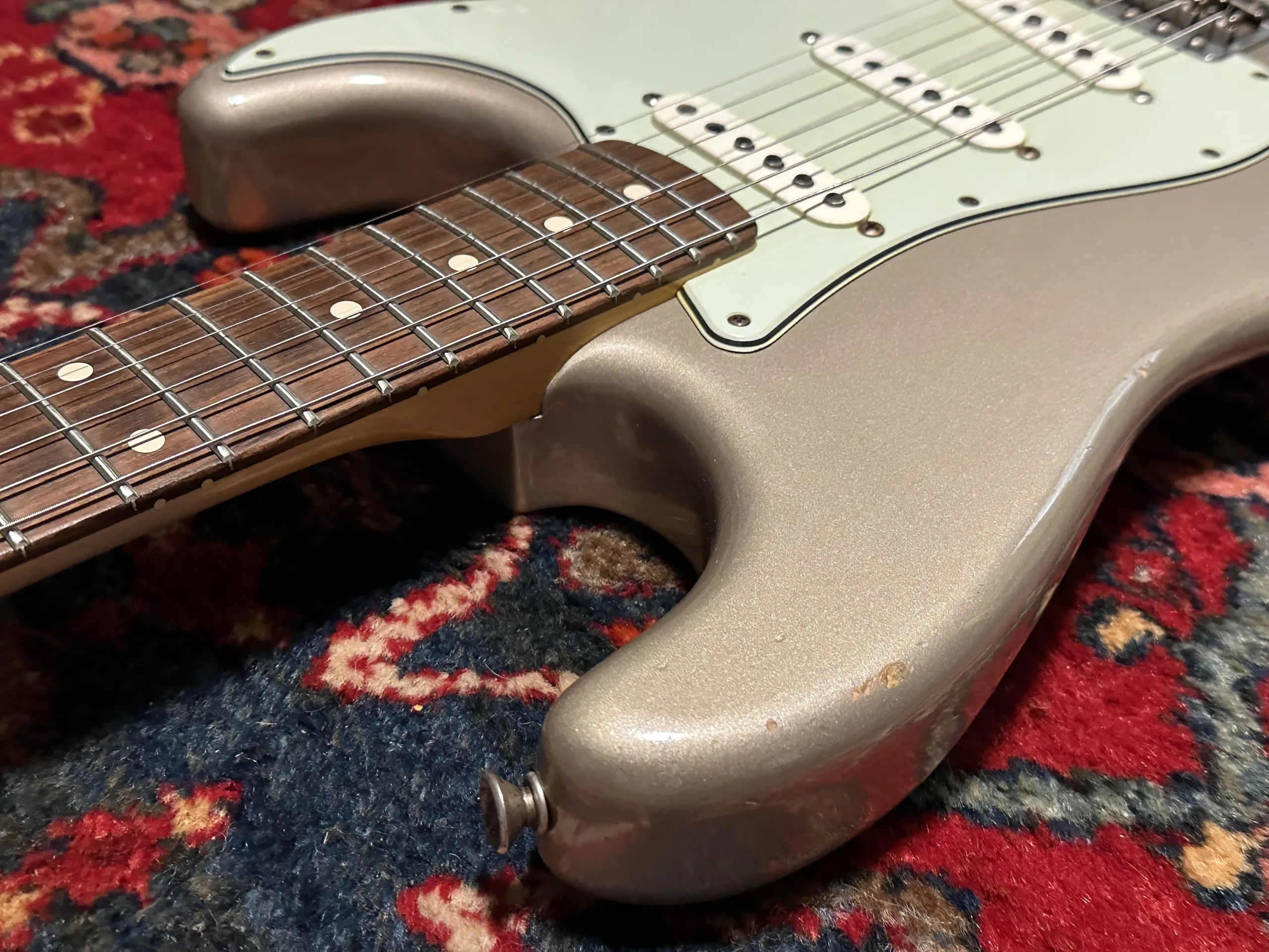 SOLD - 2012 Fender Custom Shop '60 Relic Stratocaster Shoreline Gold