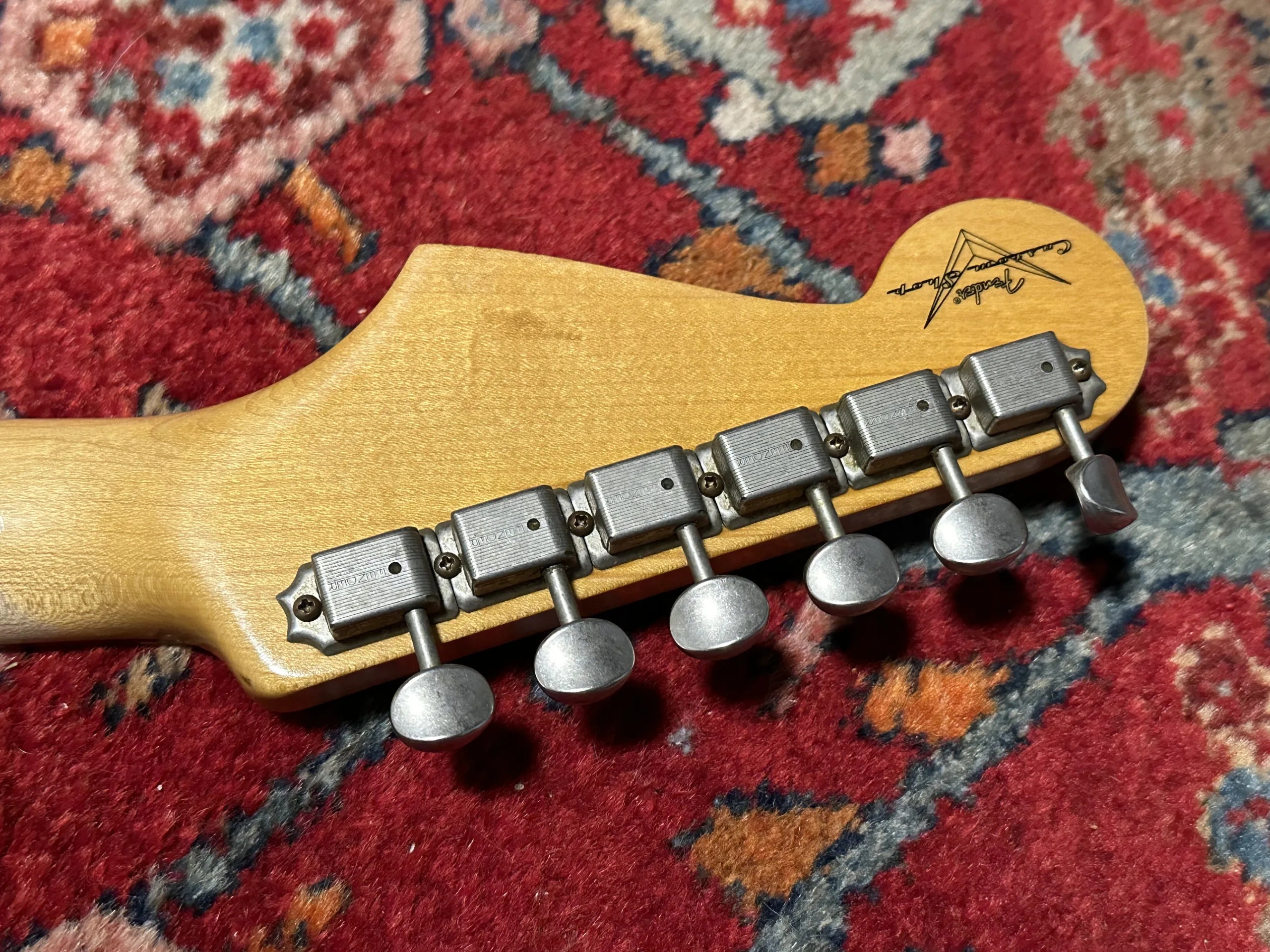 SOLD - 2012 Fender Custom Shop '60 Relic Stratocaster Shoreline Gold
