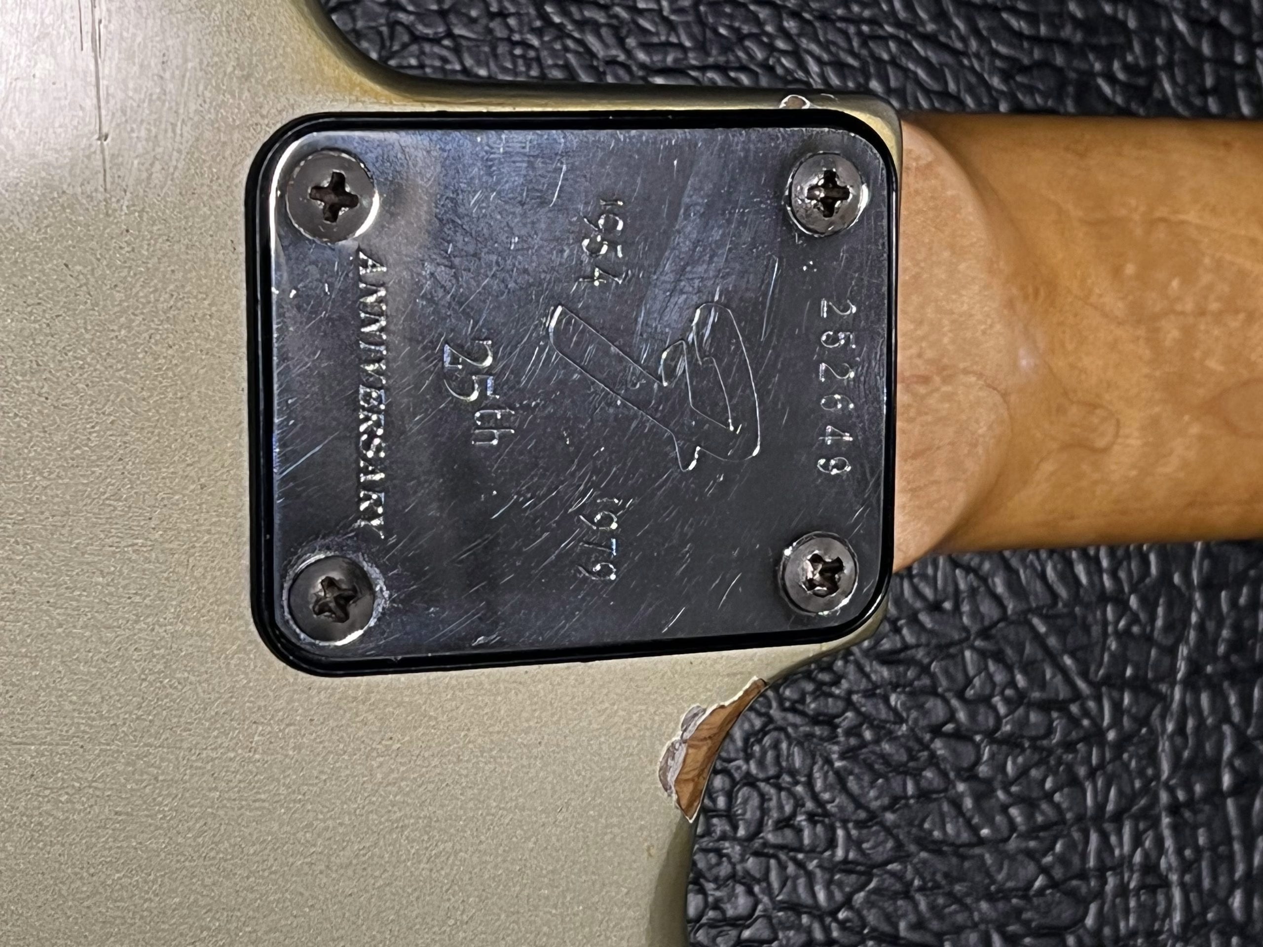 SOLD - 1979 25th Anniversary Porsche Silver (replacement neck)