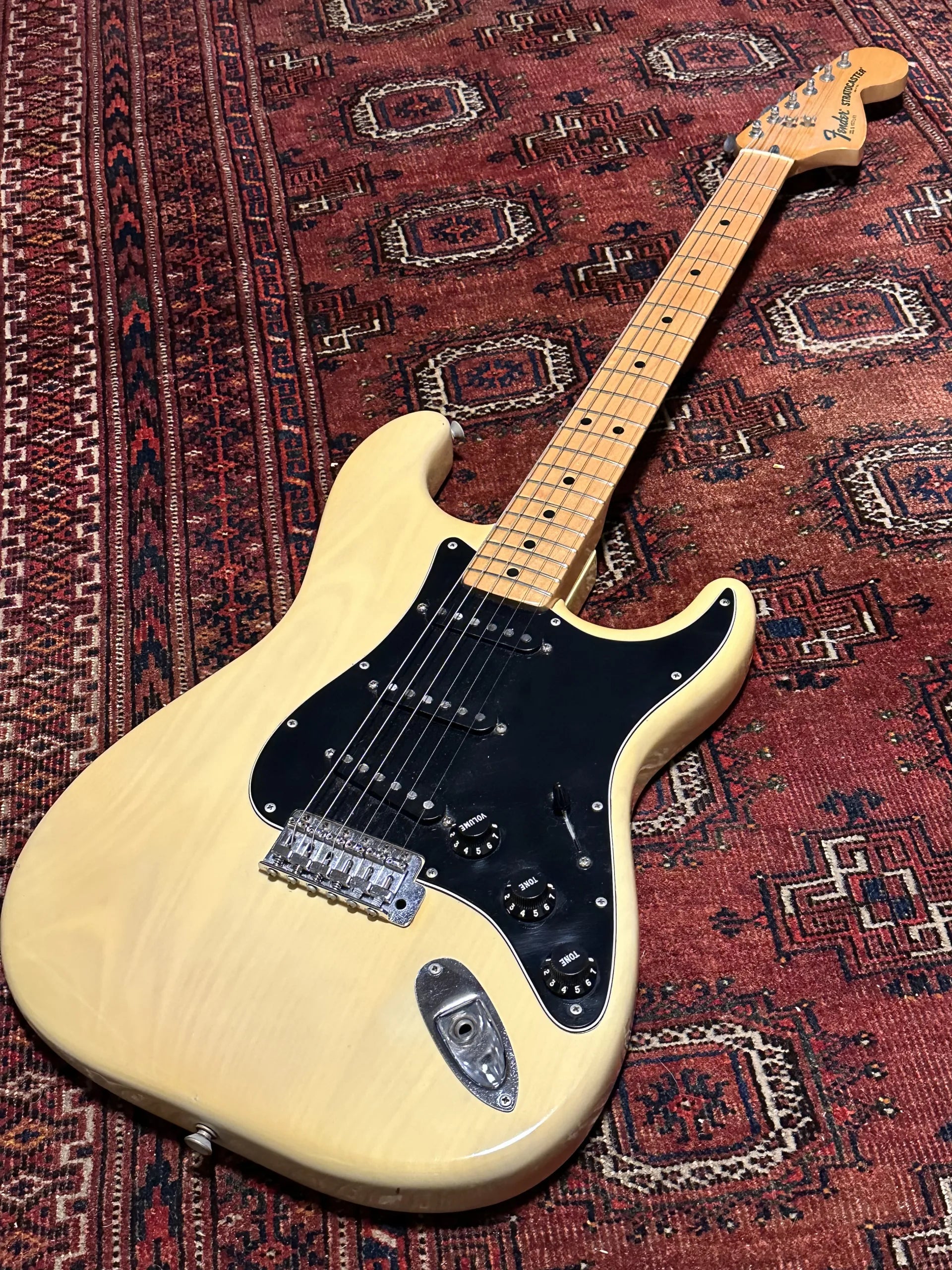 SOLD - 1979 Fender Stratocaster Blonde
