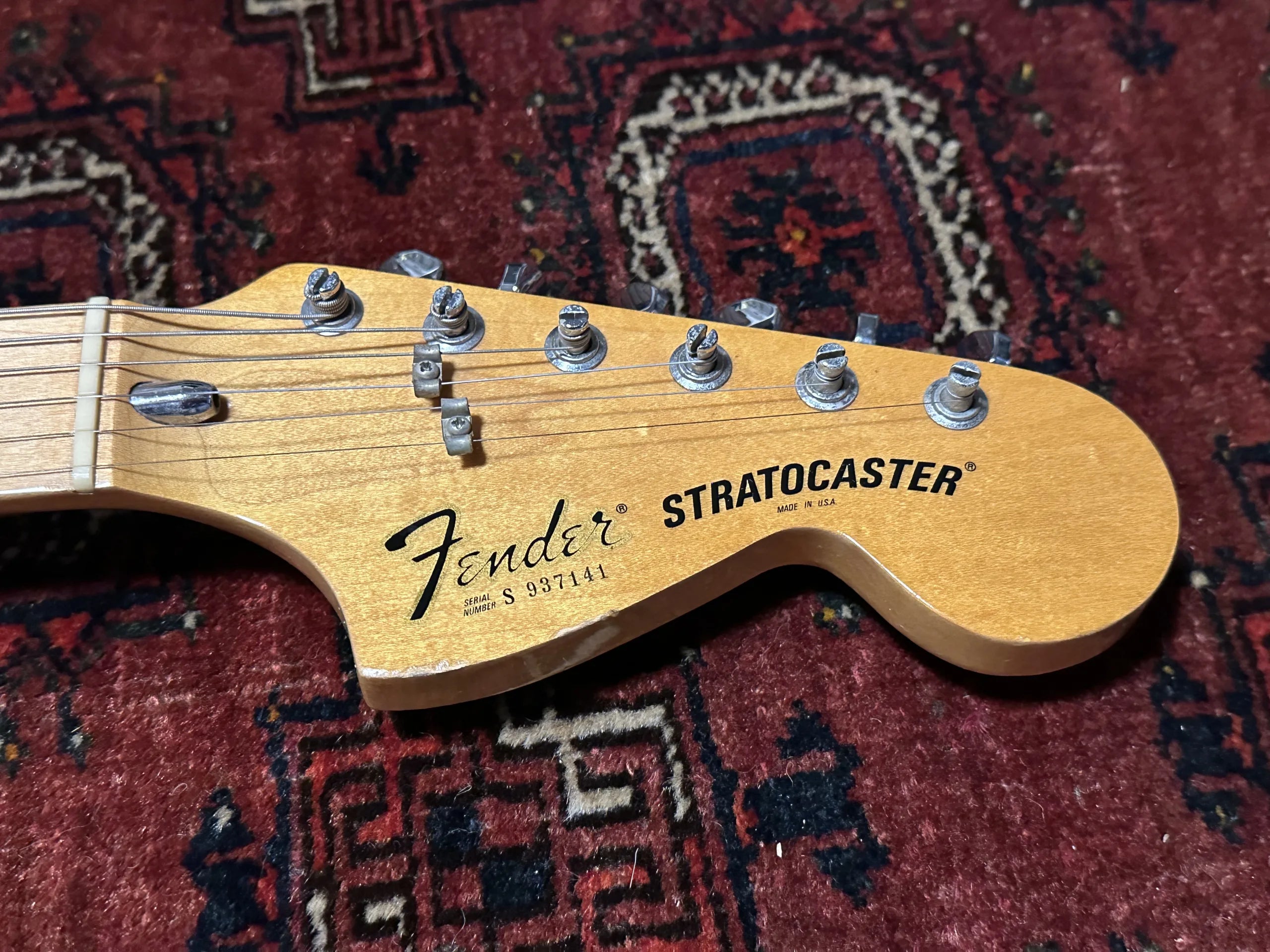 SOLD - 1979 Fender Stratocaster Blonde