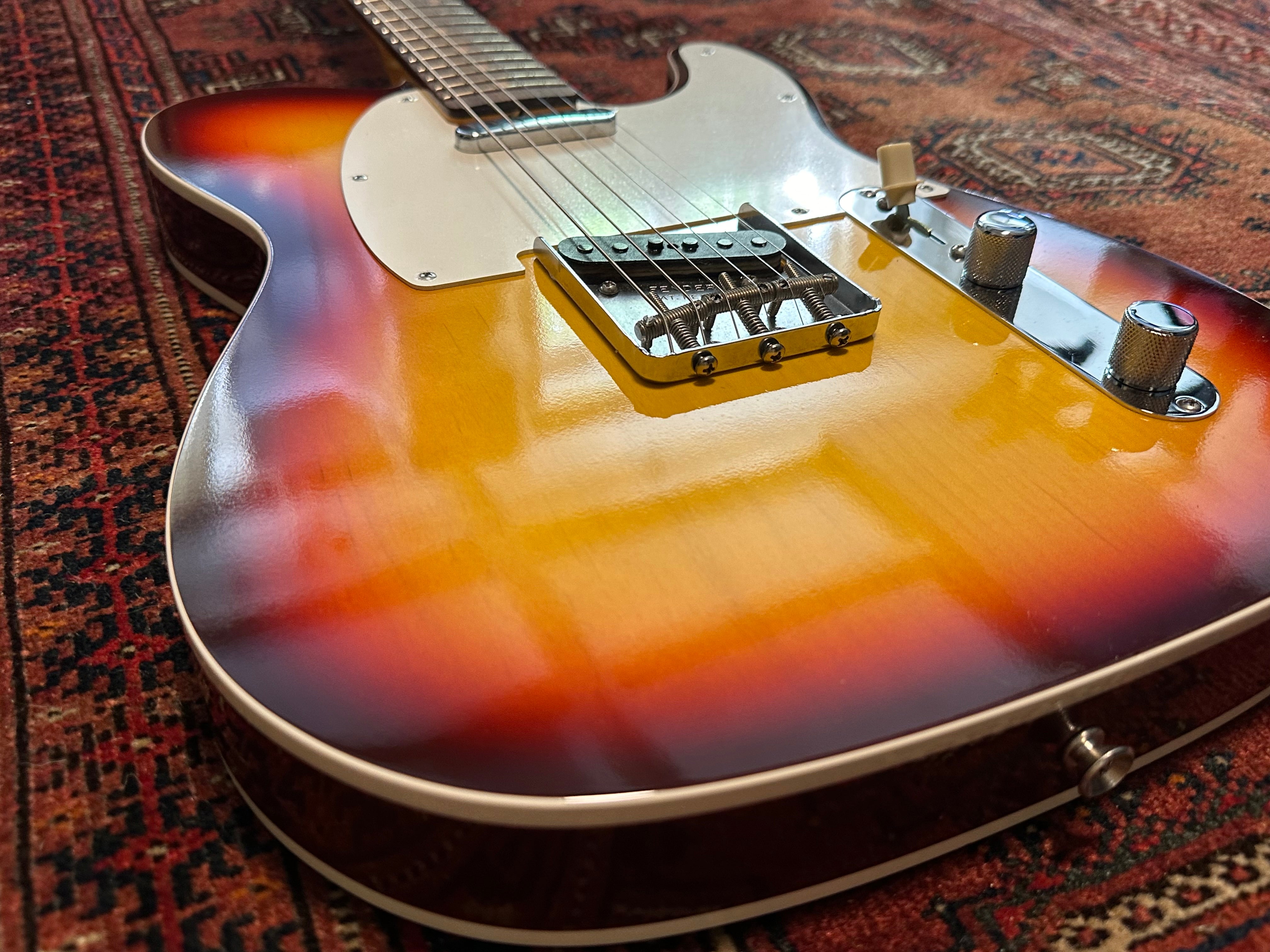SOLD – 2023 Fender Custom Shop ’59 Vintage Custom NOS Telecaster Chocolate Sunburst