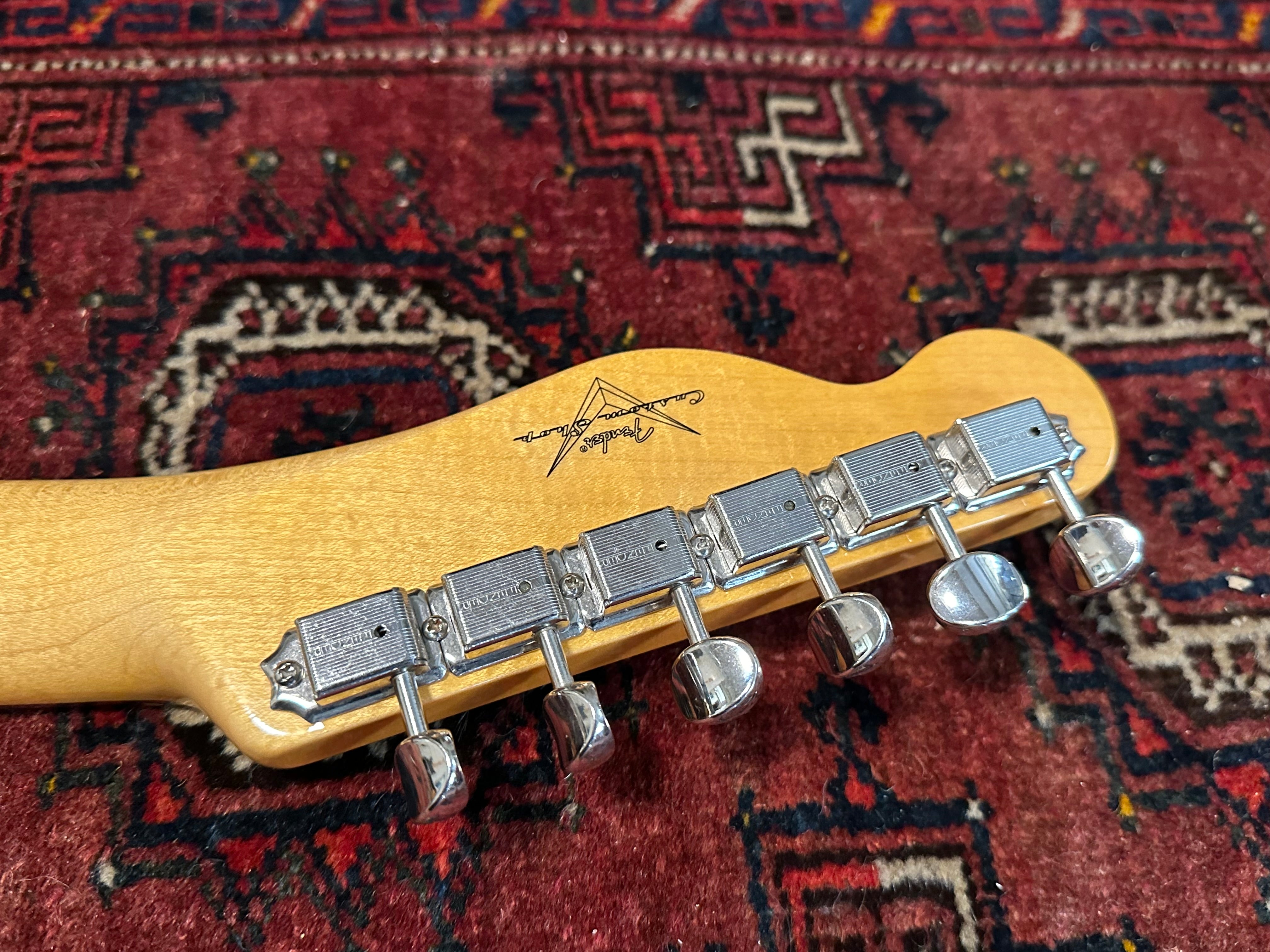 SOLD – 2023 Fender Custom Shop ’59 Vintage Custom NOS Telecaster Chocolate Sunburst