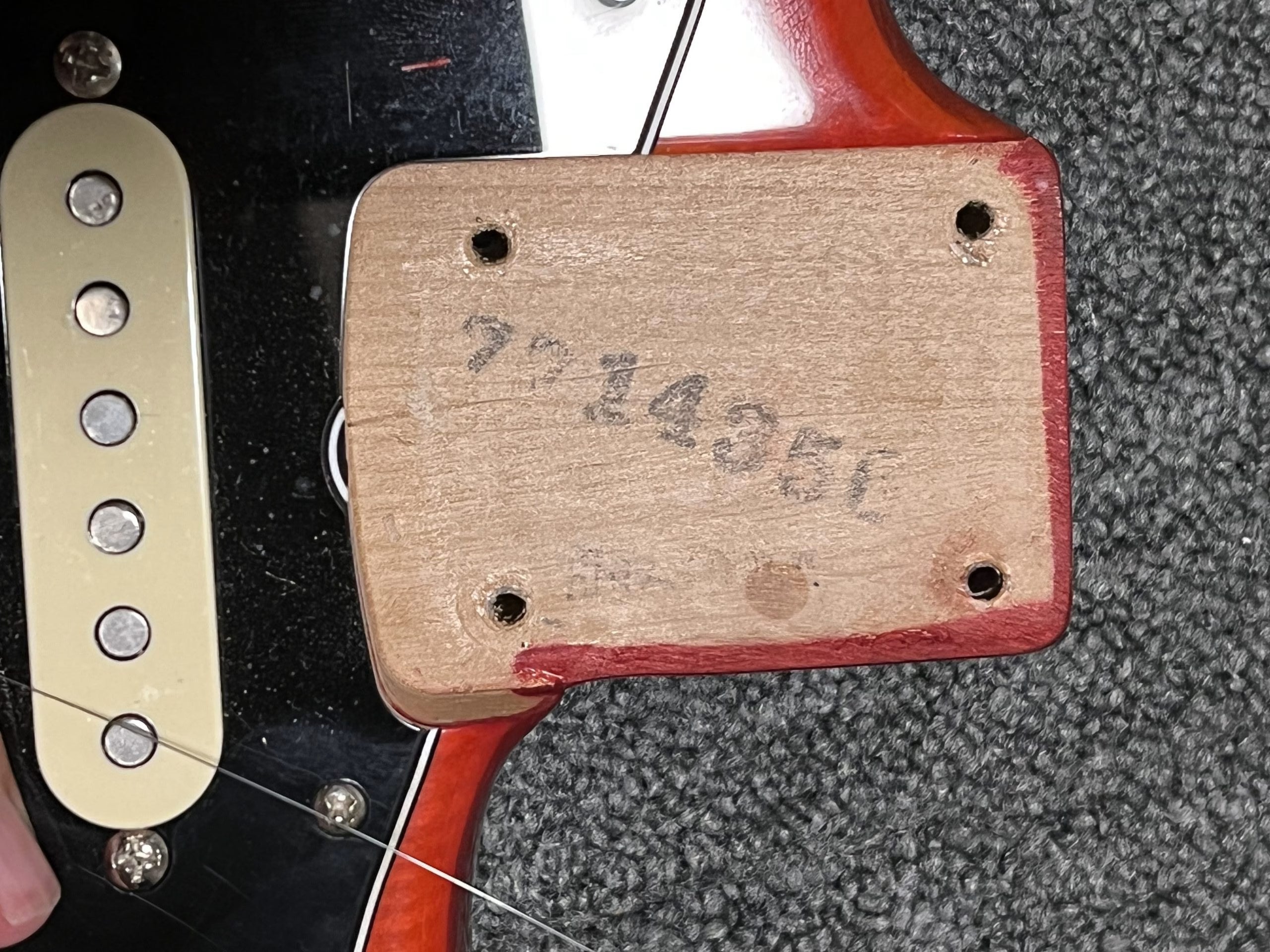 SOLD - 2019 Rarities American Original 60s Flame Ash Top Plasma Red Burst