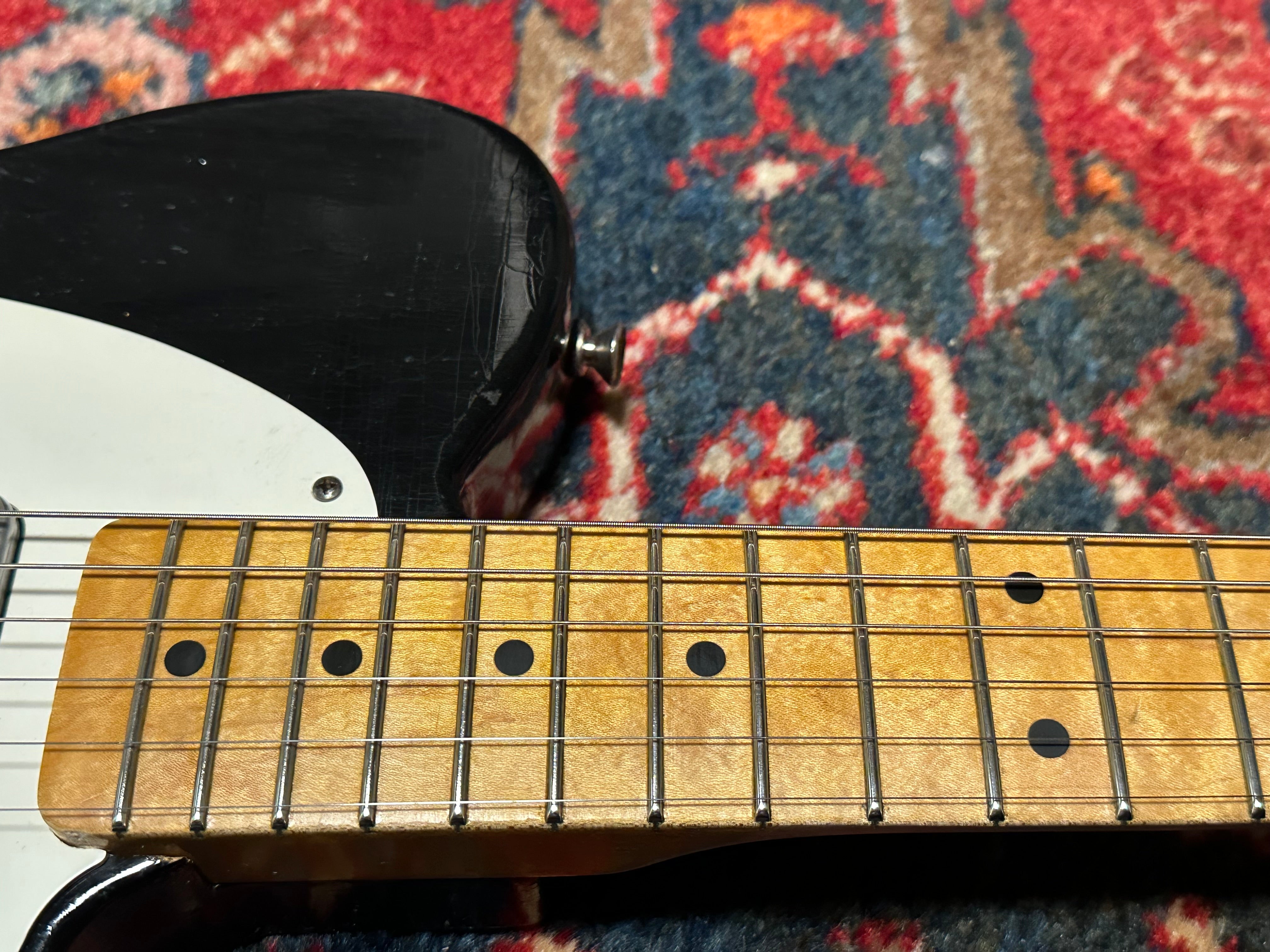 SOLD – 1998 Fender Custom Shop ’51 Nocaster “Cunetto” Relic Black