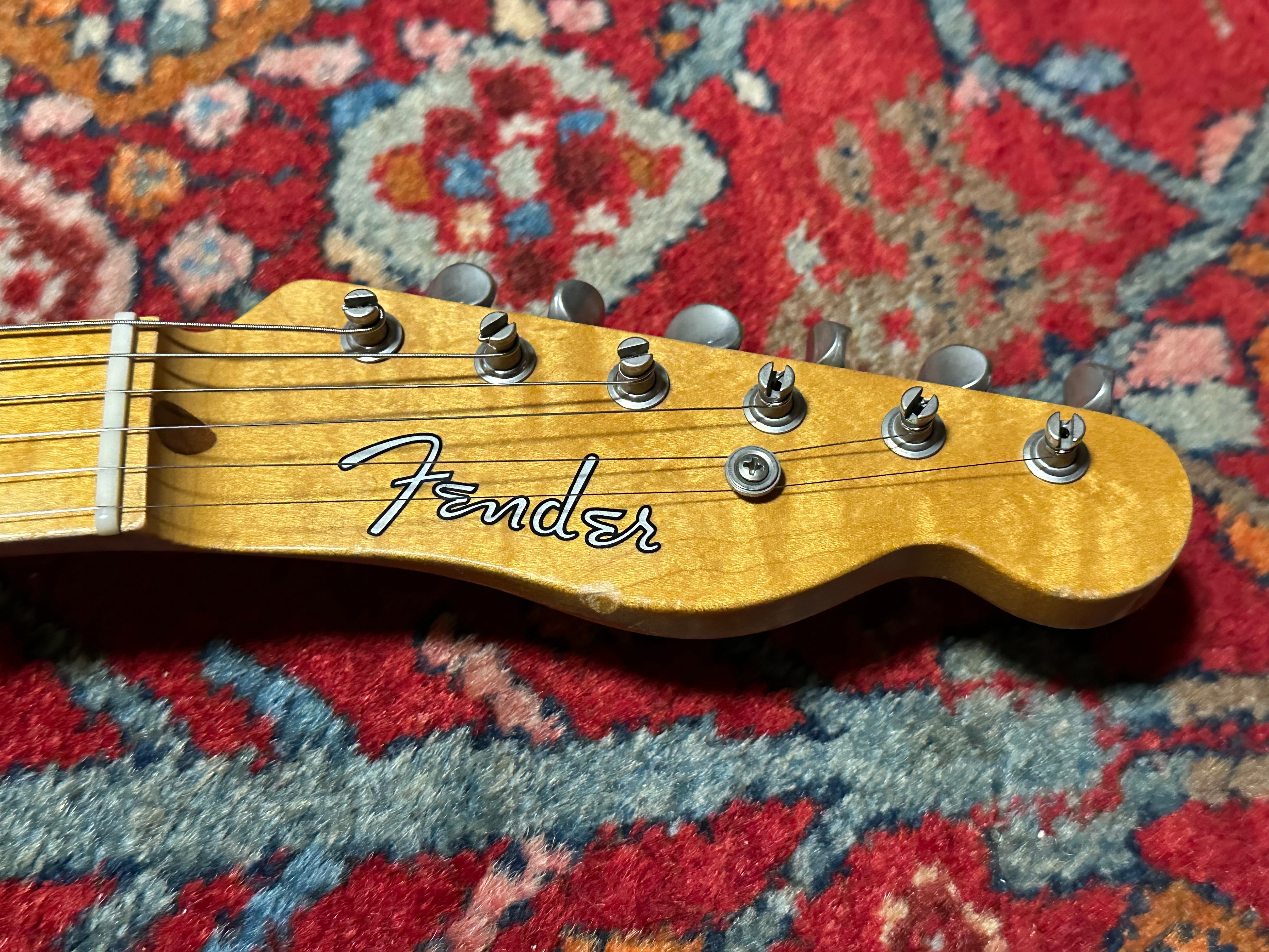 SOLD – 1998 Fender Custom Shop ’51 Nocaster “Cunetto” Relic Black