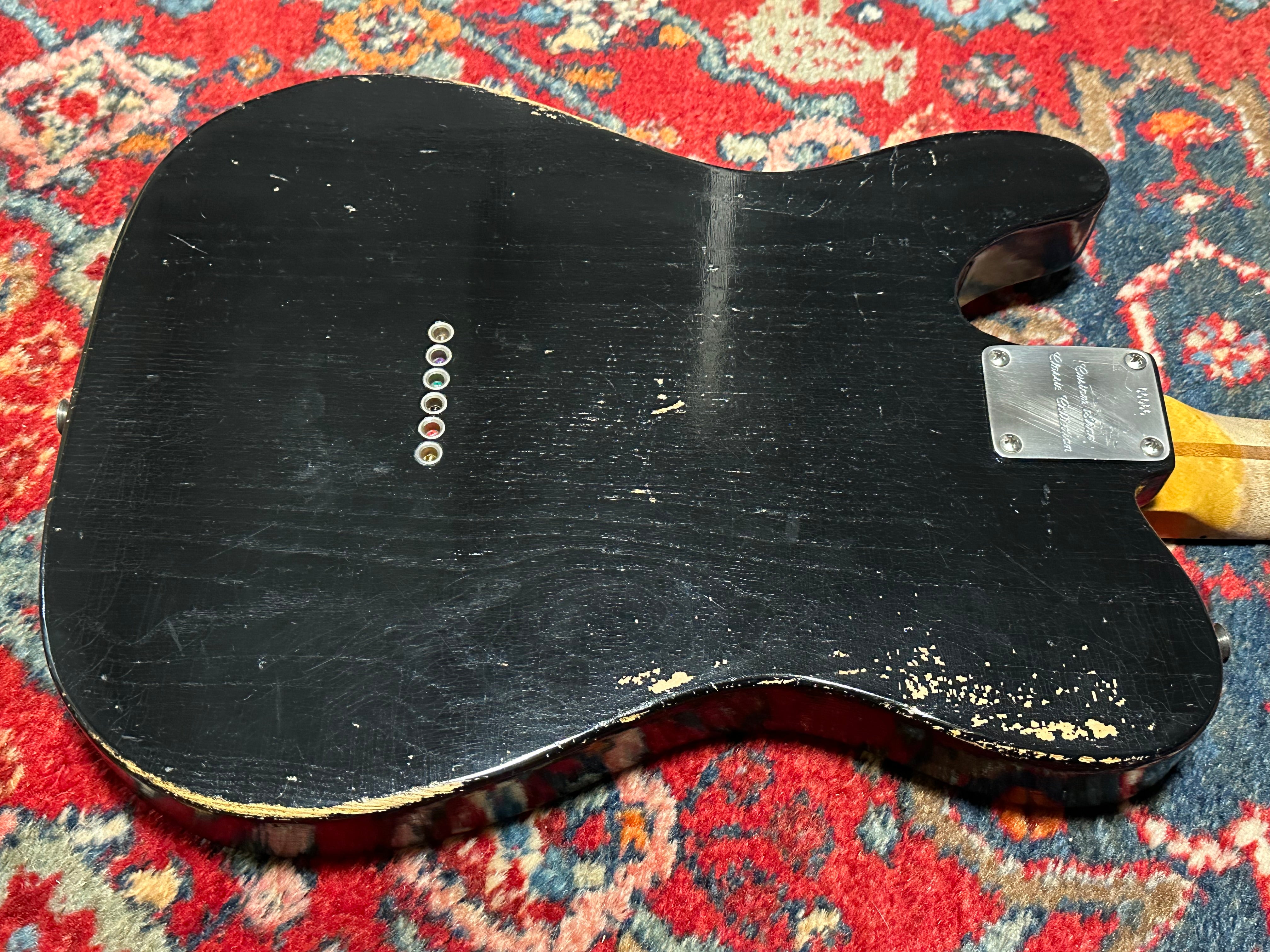 SOLD – 1998 Fender Custom Shop ’51 Nocaster “Cunetto” Relic Black