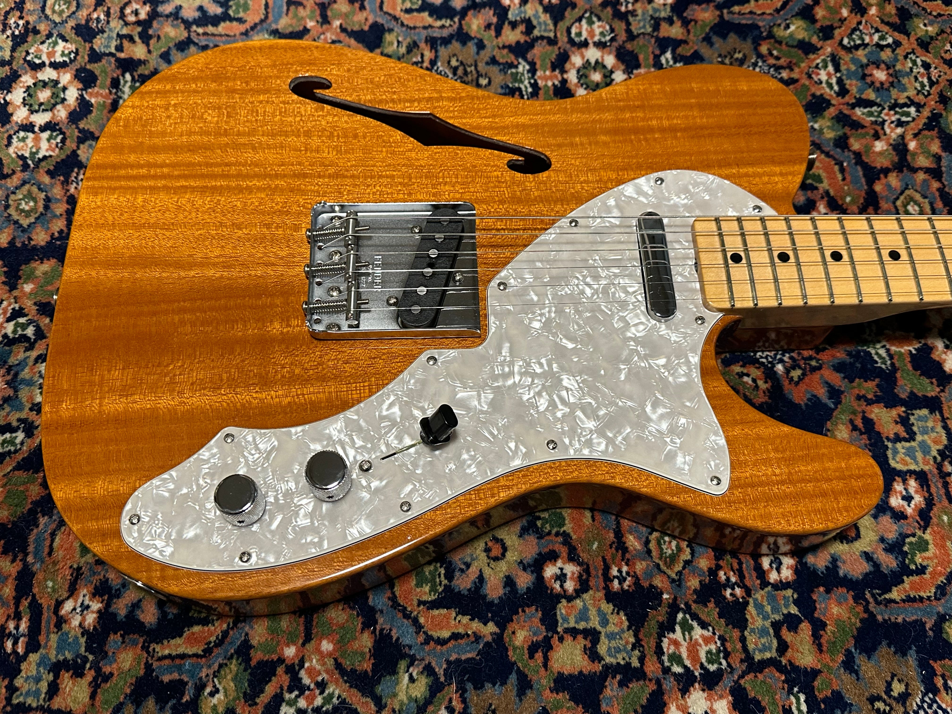 Fender Custom Shop ’68 Vintage Custom Thinline Telecaster 2023 Aged Natural