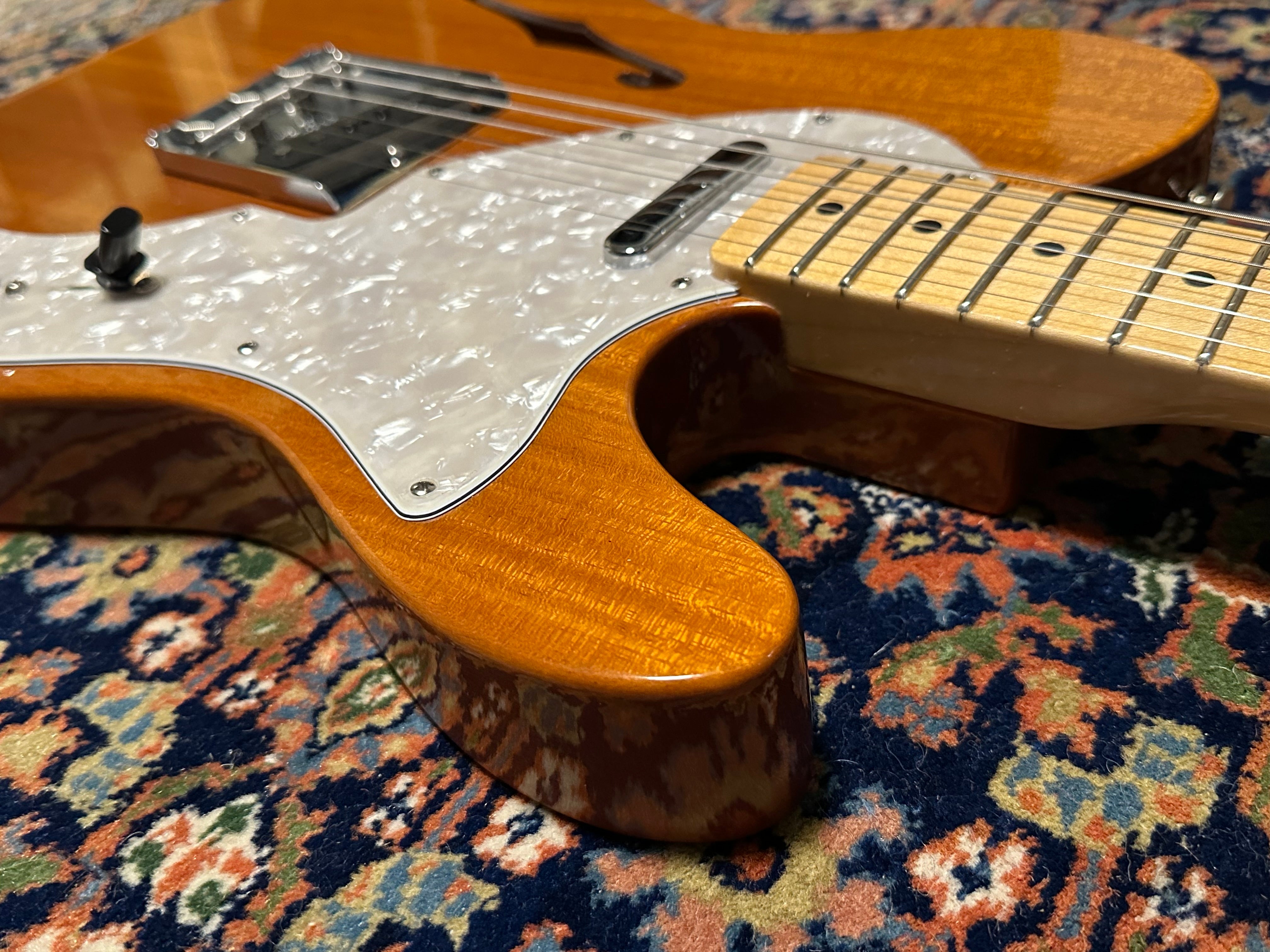 Fender Custom Shop ’68 Vintage Custom Thinline Telecaster 2023 Aged Natural