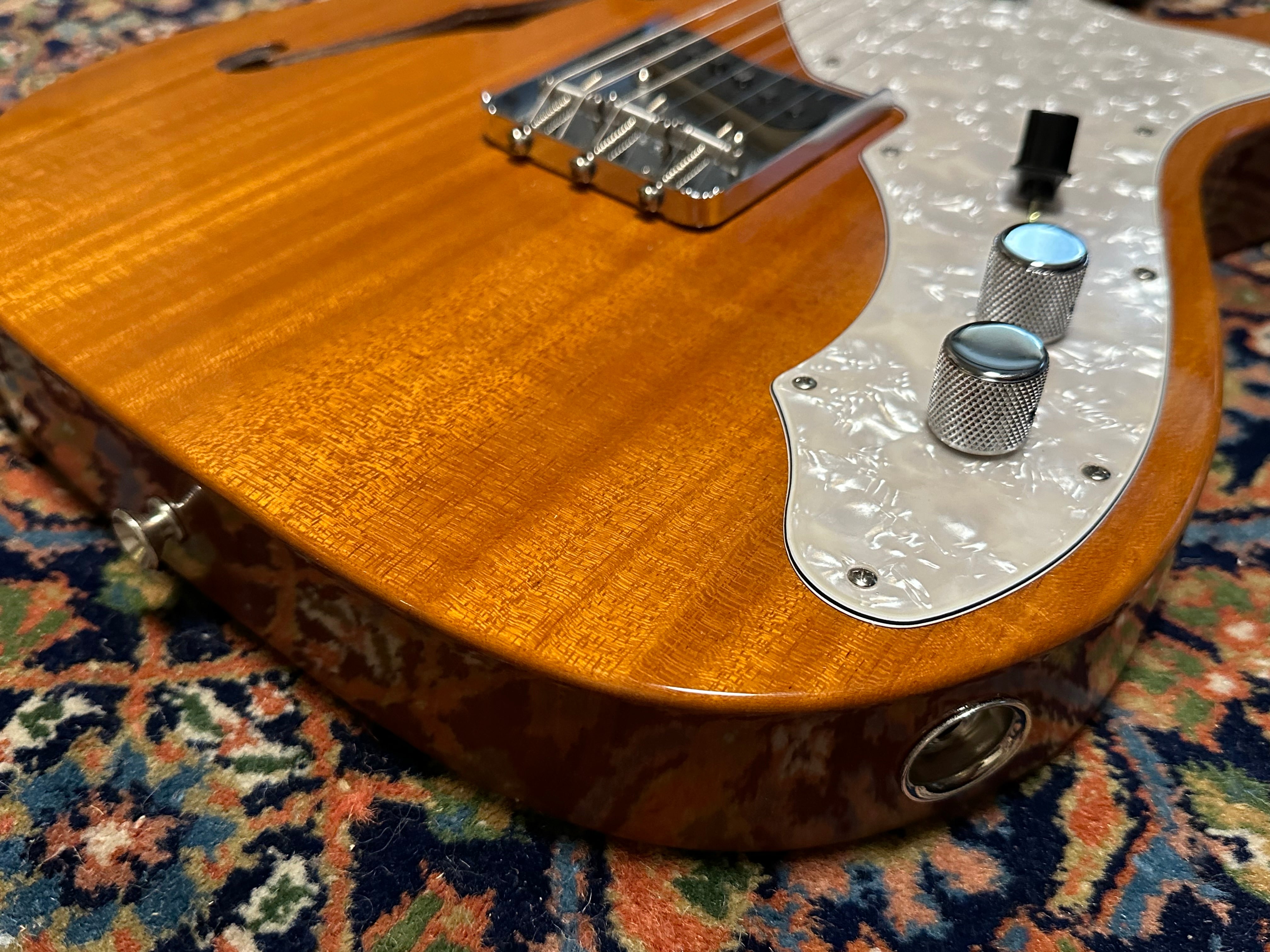 Fender Custom Shop ’68 Vintage Custom Thinline Telecaster 2023 Aged Natural