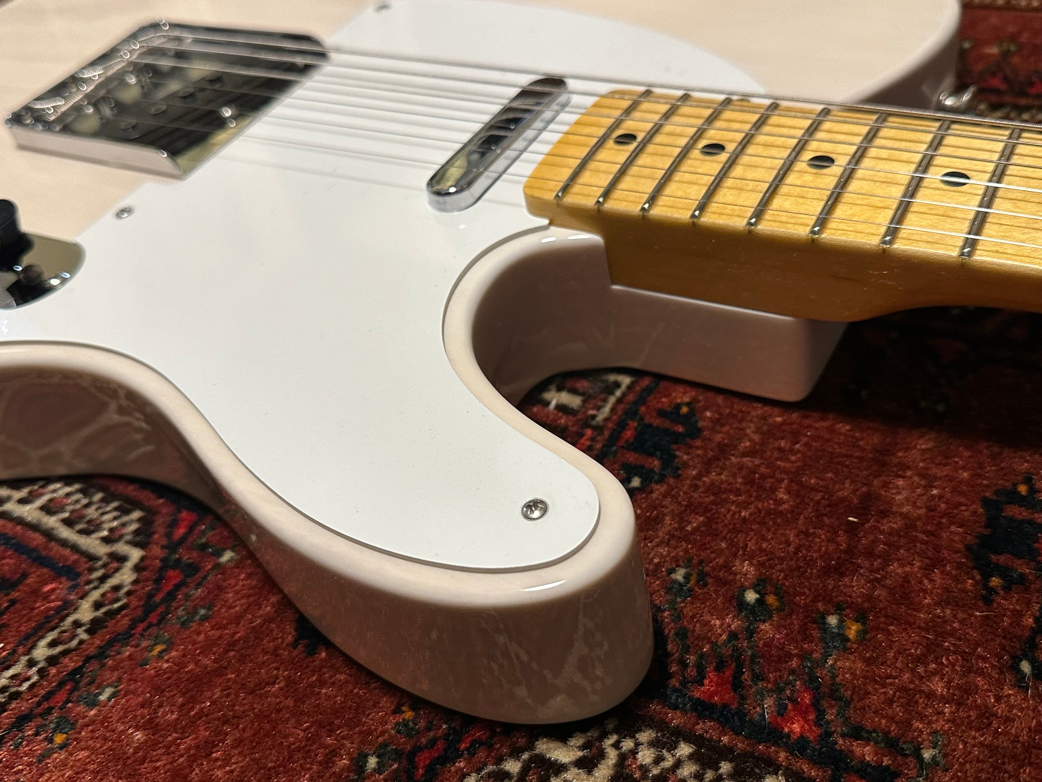 SOLD – 2024 Fender Custom Shop ’58 Vintage Custom NOS Telecaster White Blonde
