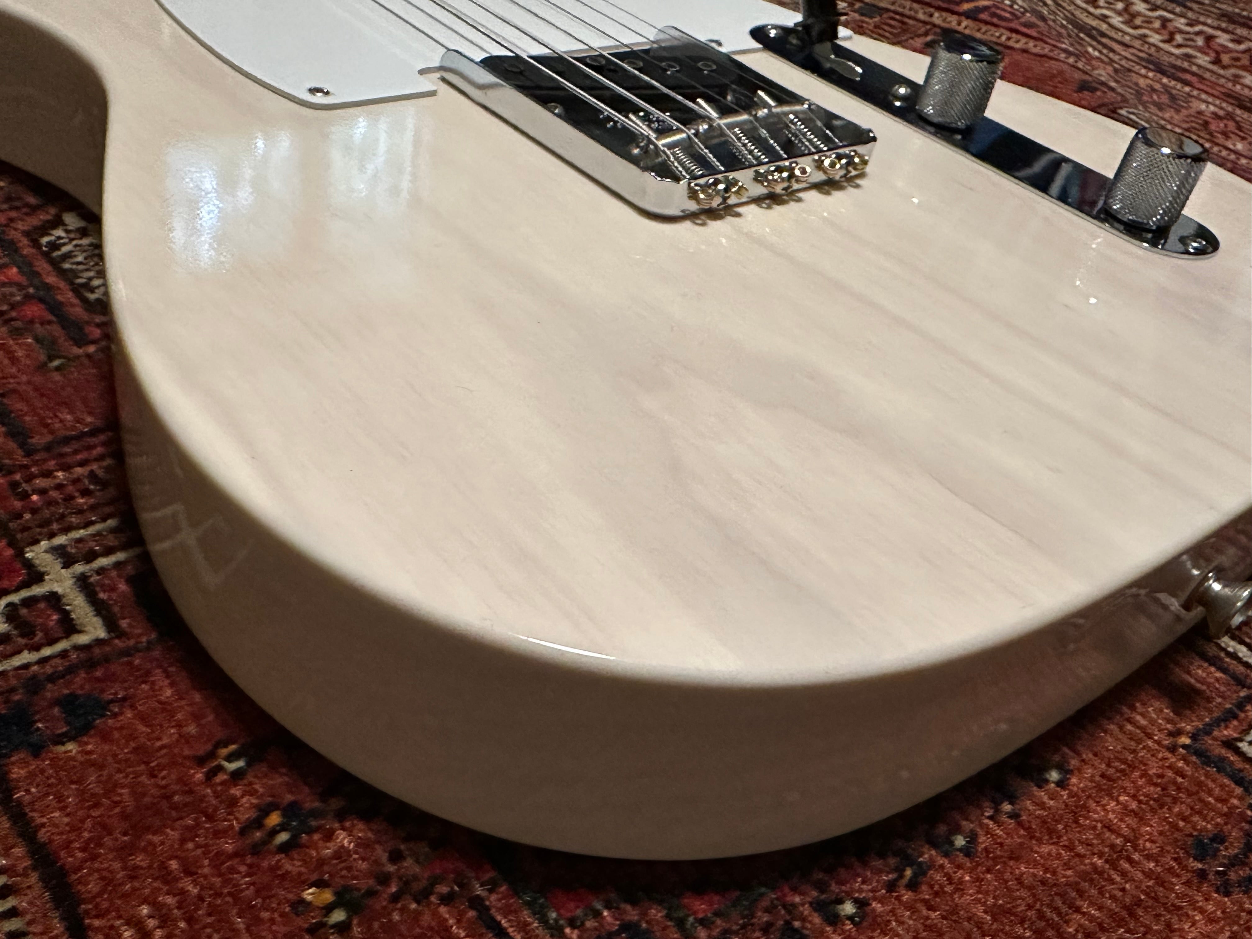 SOLD – 2024 Fender Custom Shop ’58 Vintage Custom NOS Telecaster White Blonde