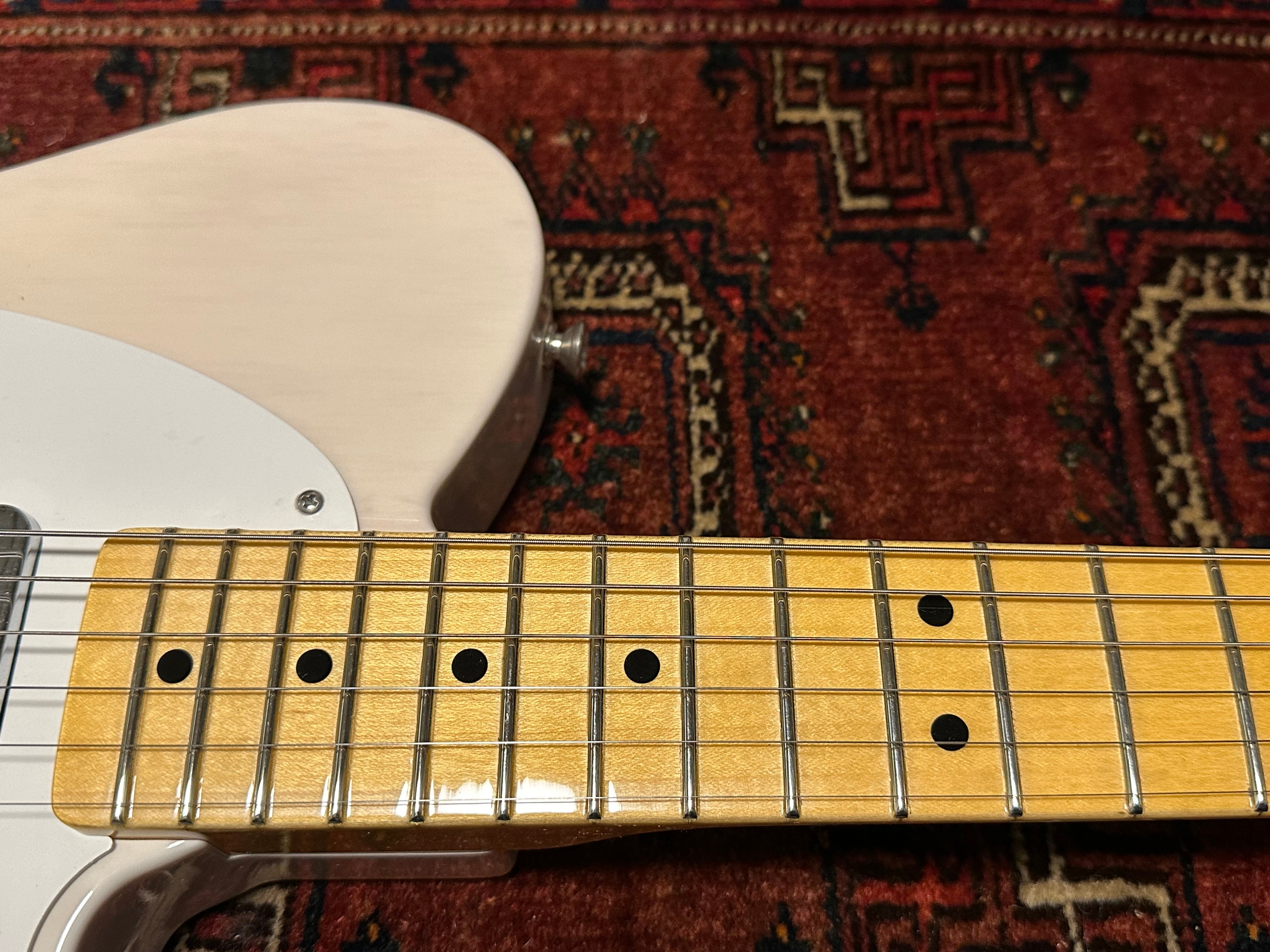 SOLD – 2024 Fender Custom Shop ’58 Vintage Custom NOS Telecaster White Blonde