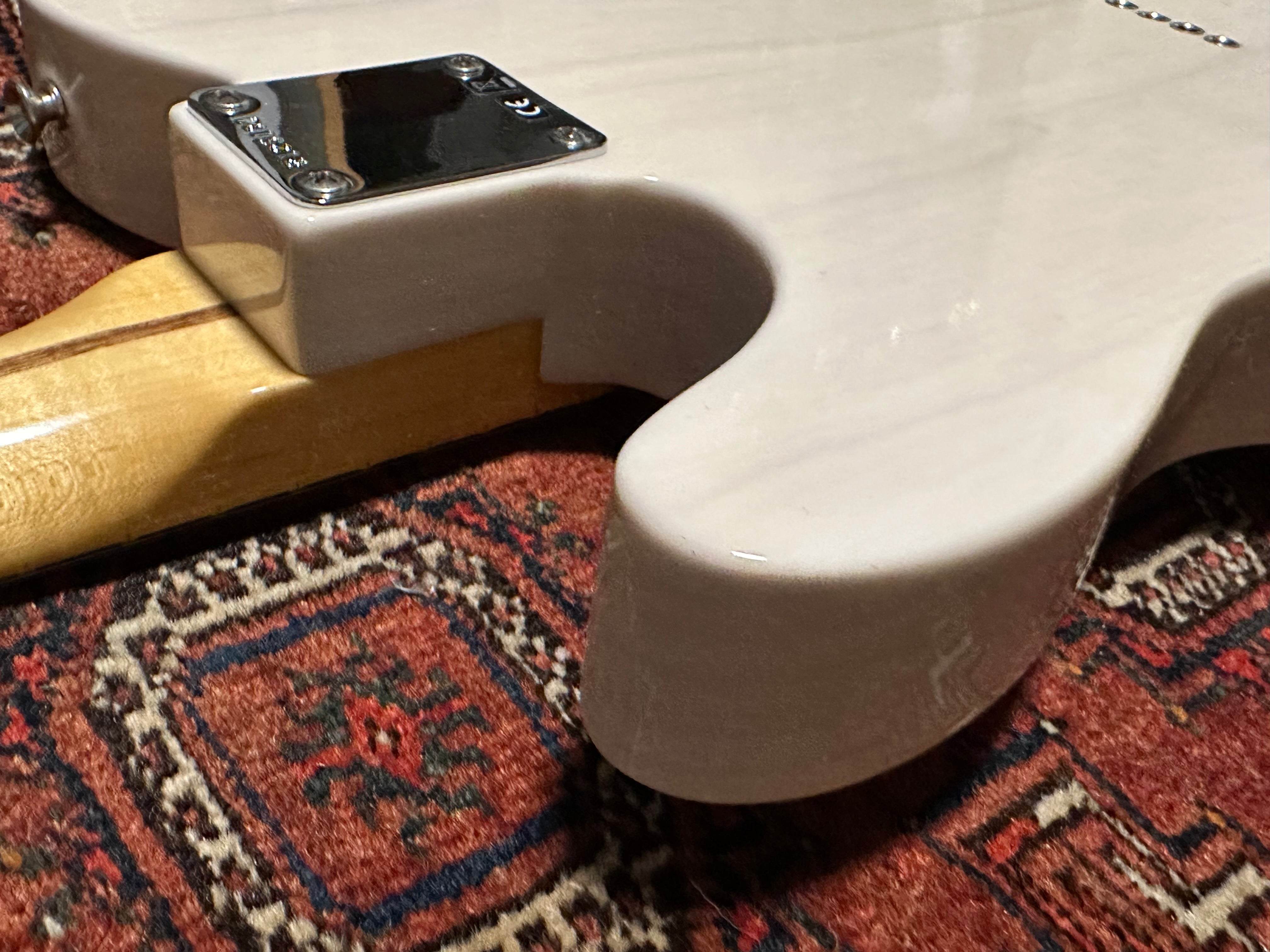 SOLD – 2024 Fender Custom Shop ’58 Vintage Custom NOS Telecaster White Blonde