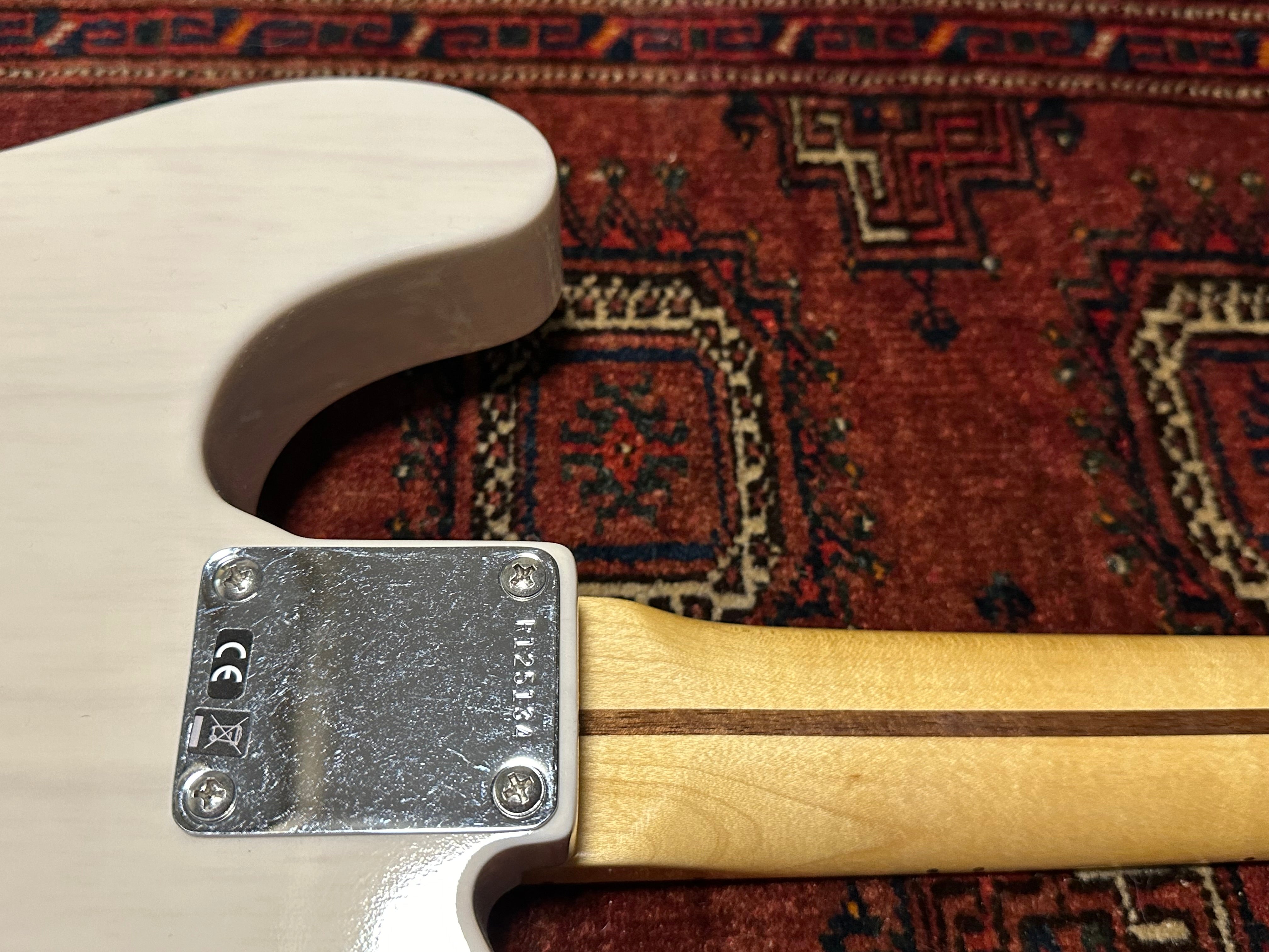 SOLD – 2024 Fender Custom Shop ’58 Vintage Custom NOS Telecaster White Blonde