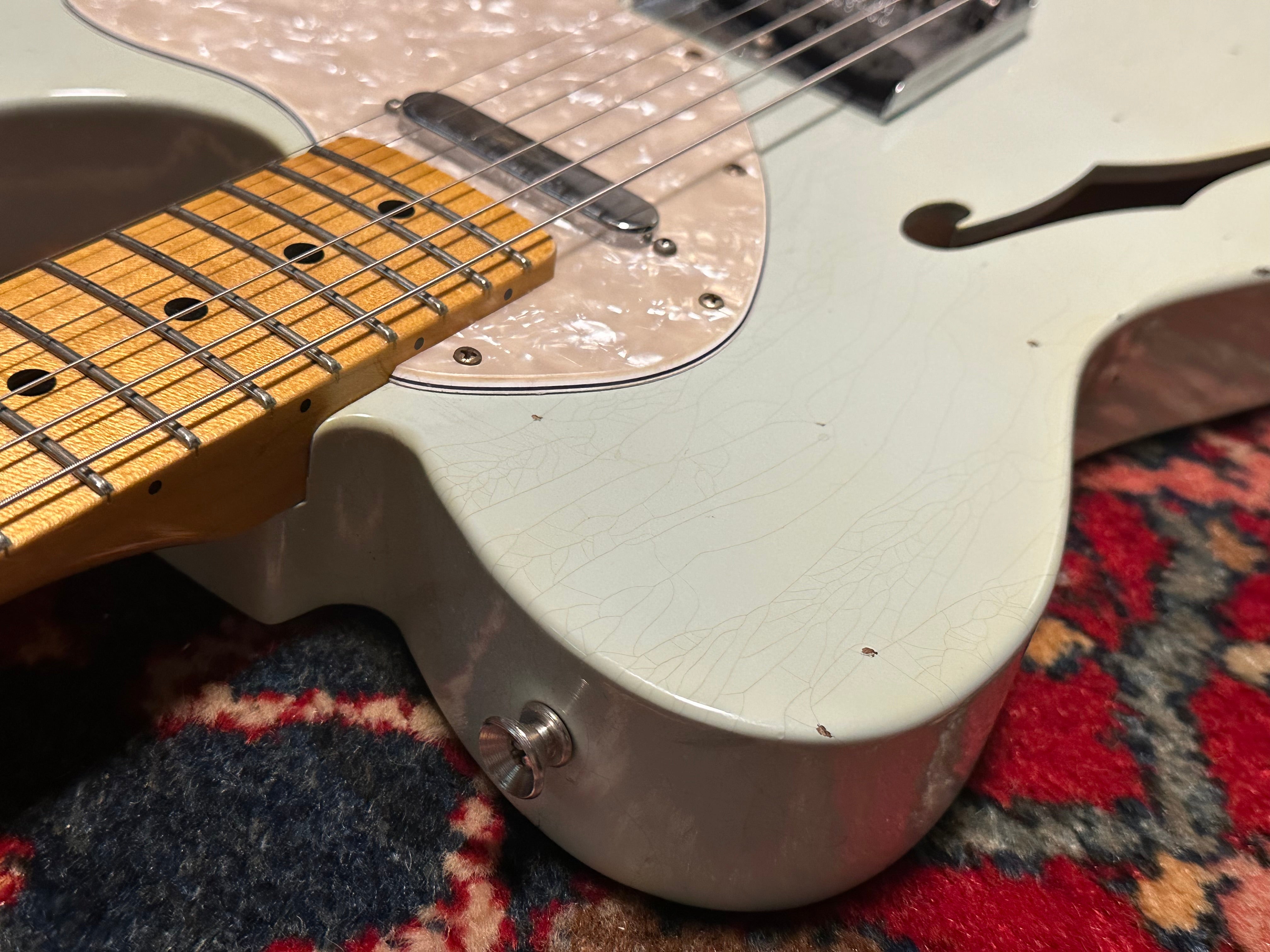 Reserved - Fender Custom Shop ’69 Thinline Journeyman Telecaster 2022 Aged Sonic Blue