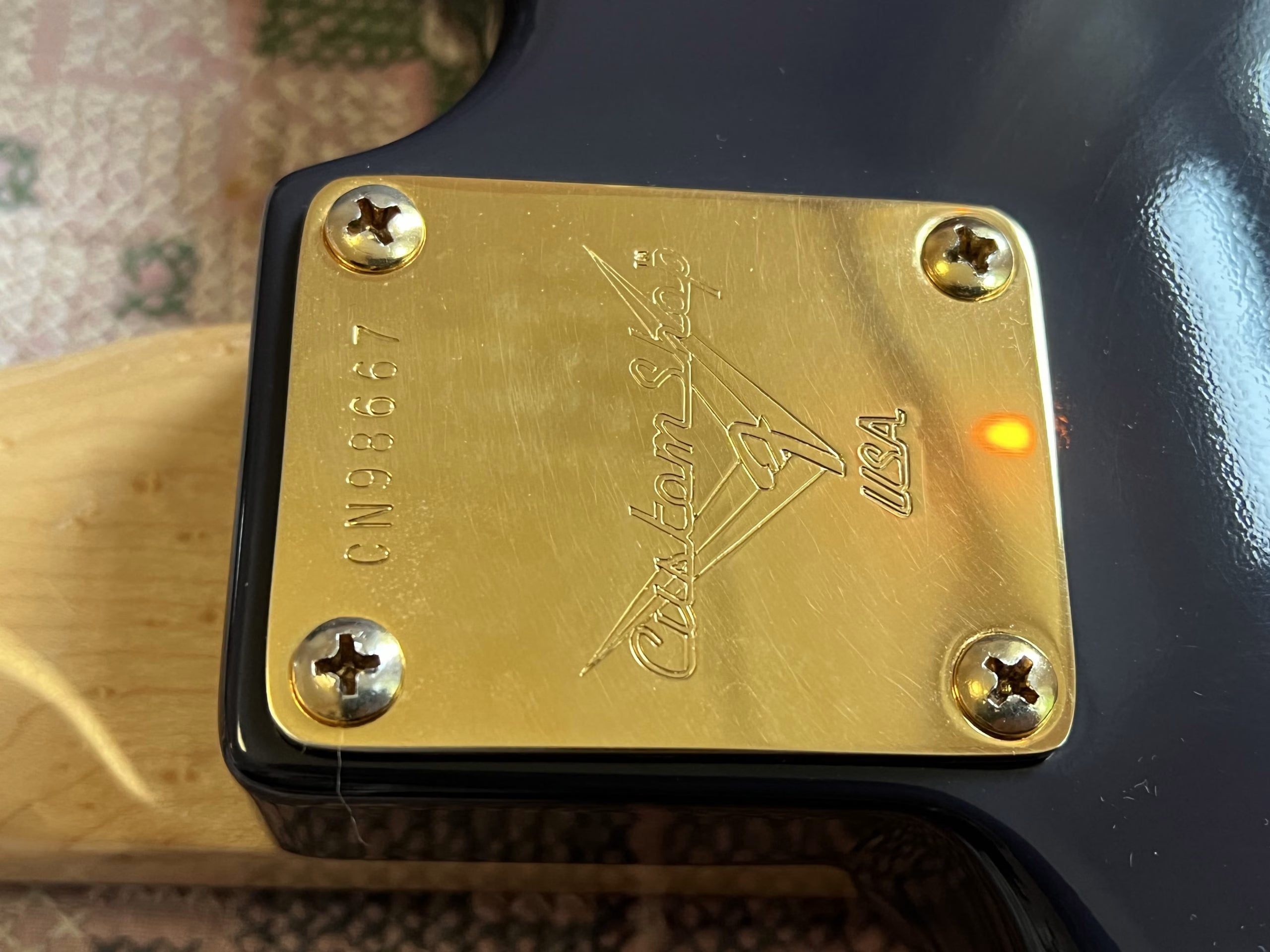 SOLD - 2005 Custom Shop Robert Cray Signature Violet