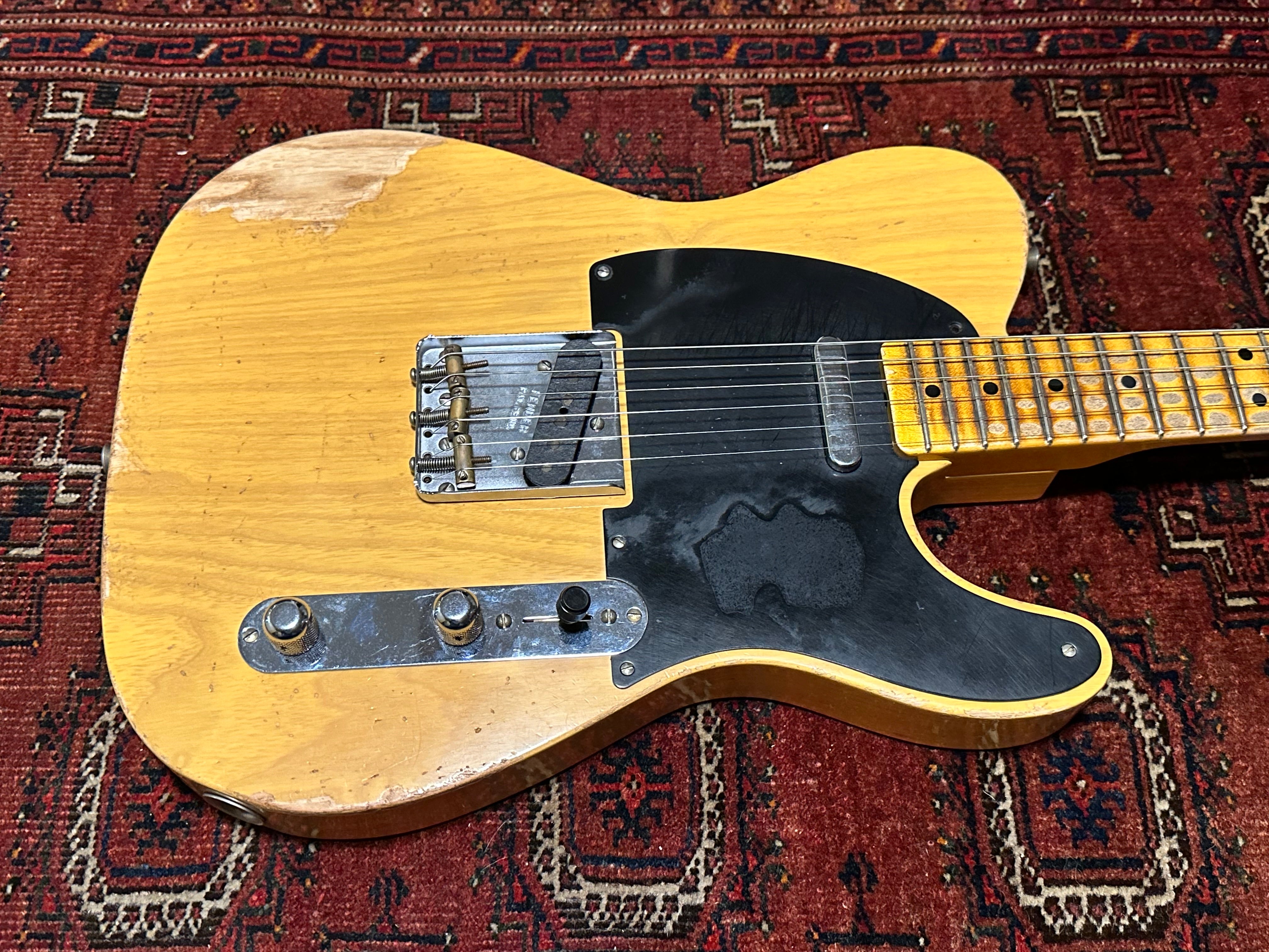 SOLD – 2023 Fender Custom Shop ’52 LTD Heavy Relic Blonde