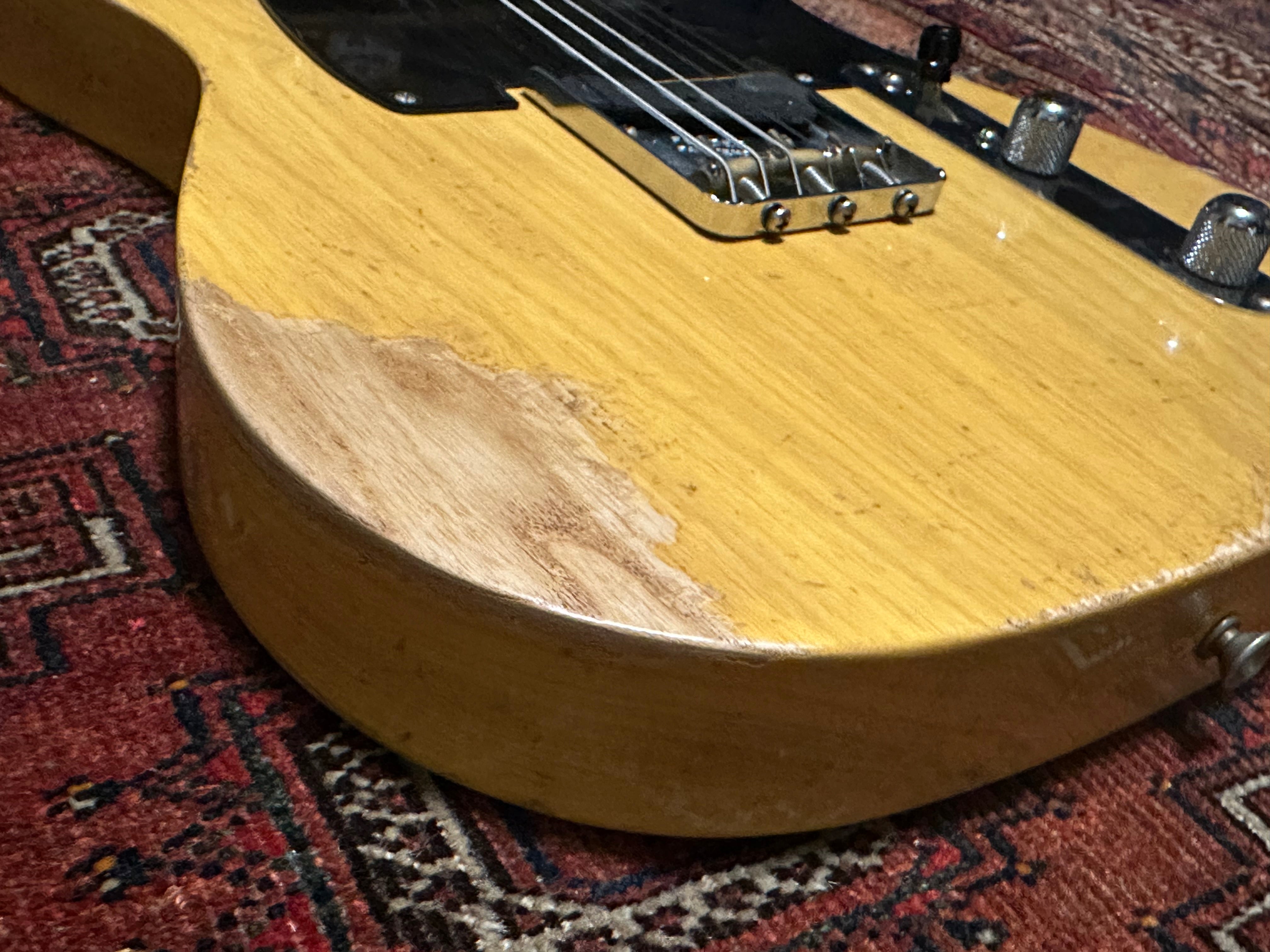 SOLD – 2023 Fender Custom Shop ’52 LTD Heavy Relic Blonde