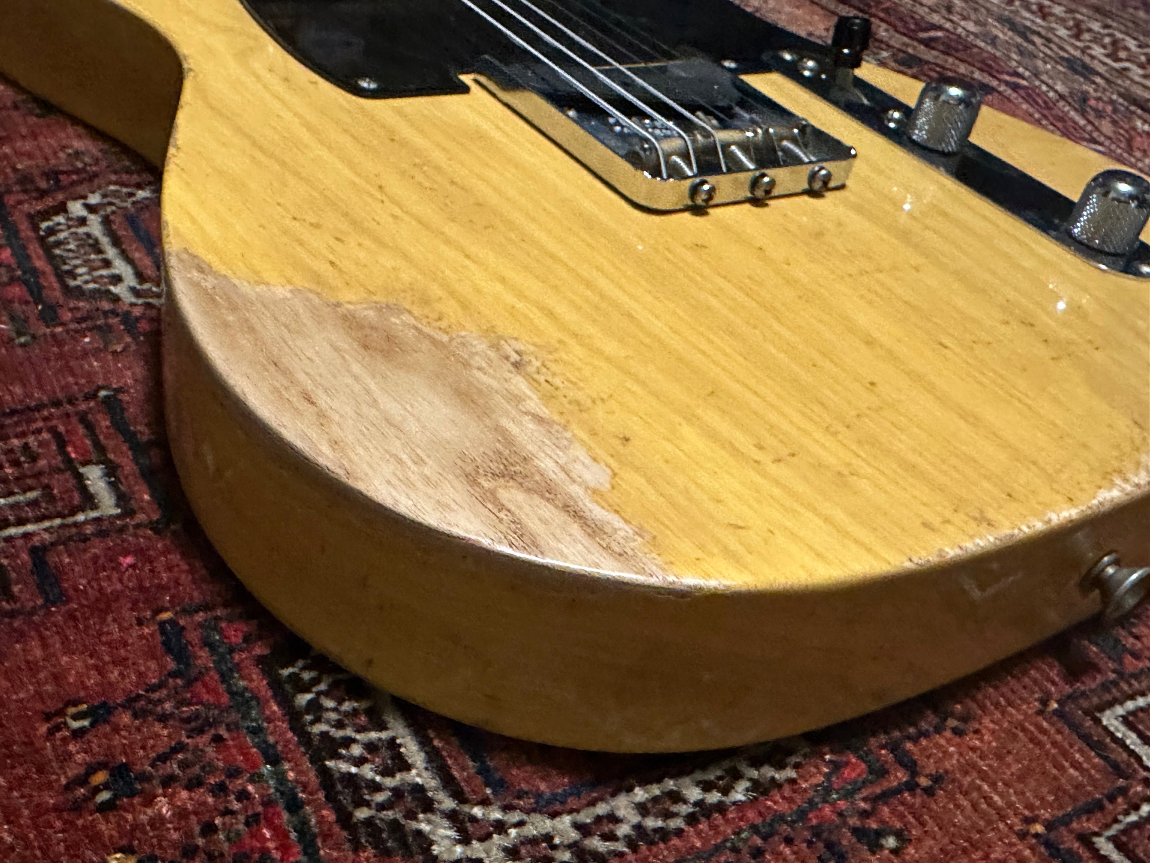 SOLD – 2023 Fender Custom Shop ’52 LTD Heavy Relic Blonde