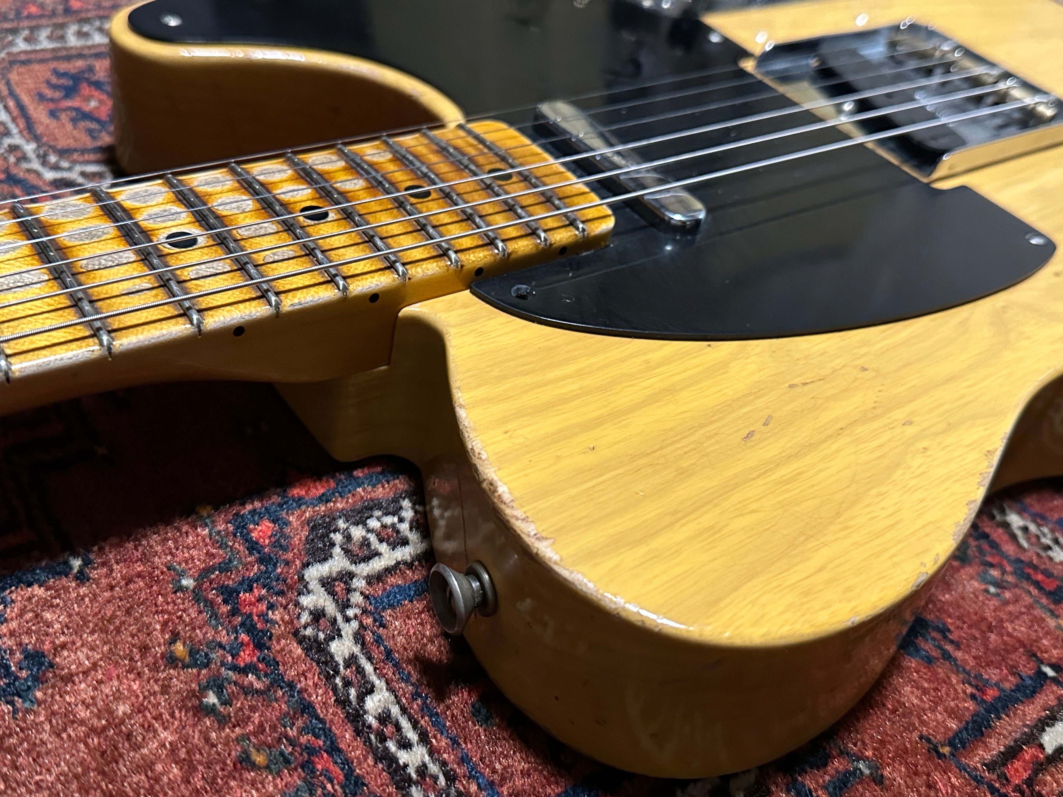 SOLD – 2023 Fender Custom Shop ’52 LTD Heavy Relic Blonde