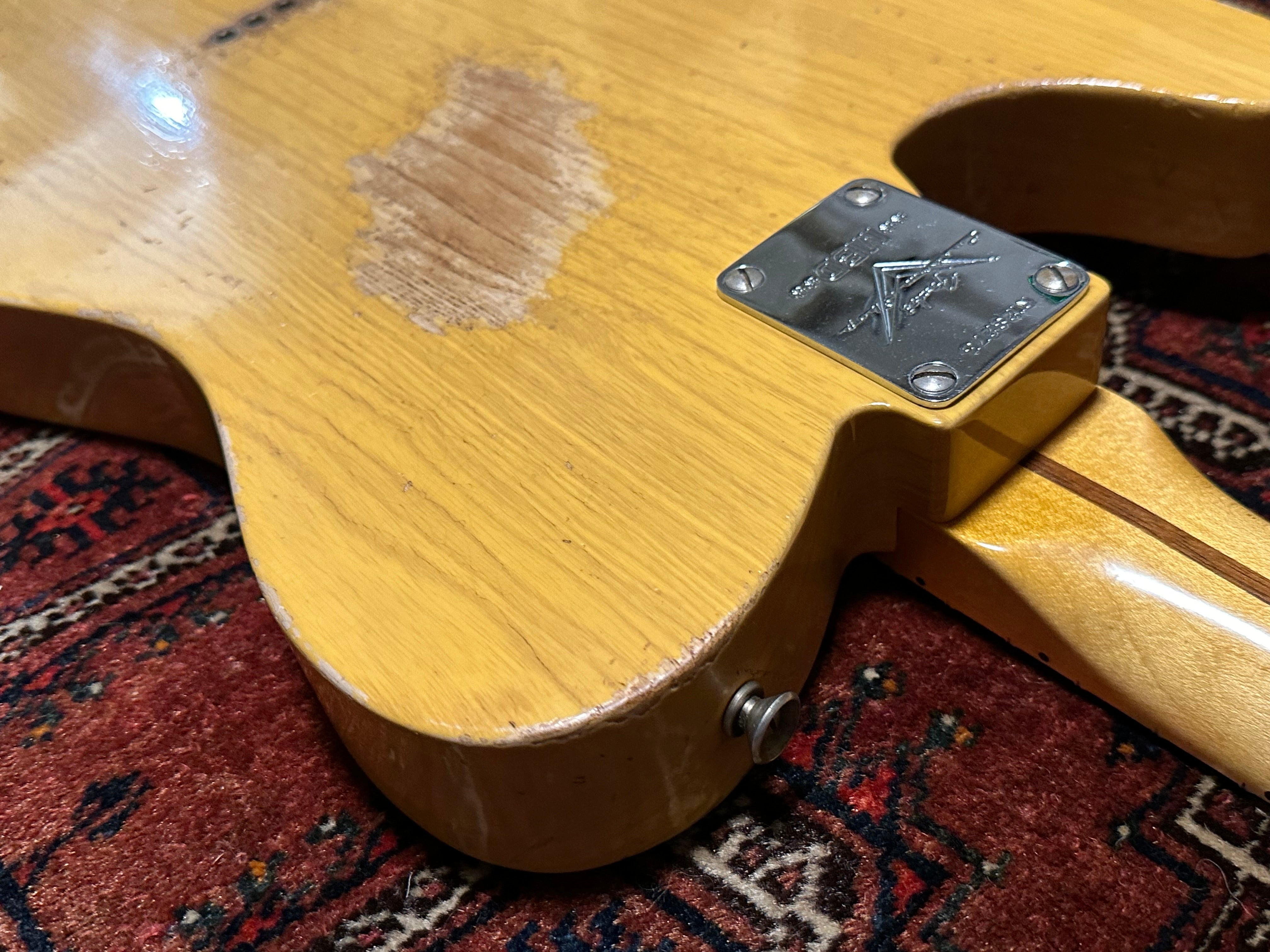 SOLD – 2023 Fender Custom Shop ’52 LTD Heavy Relic Blonde