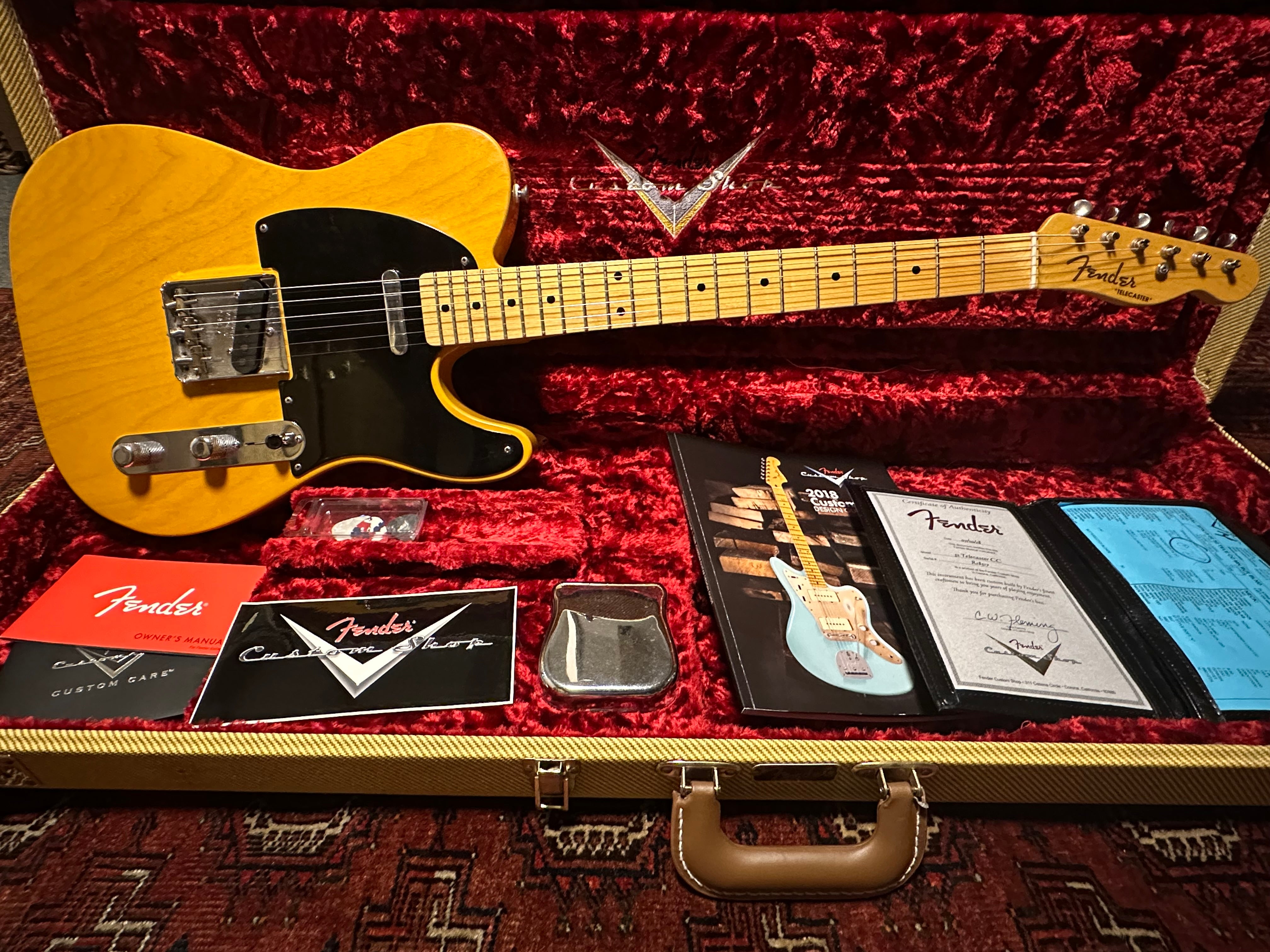 Fender Custom Shop ’52 Closet Classic Telecaster 2018 Blonde