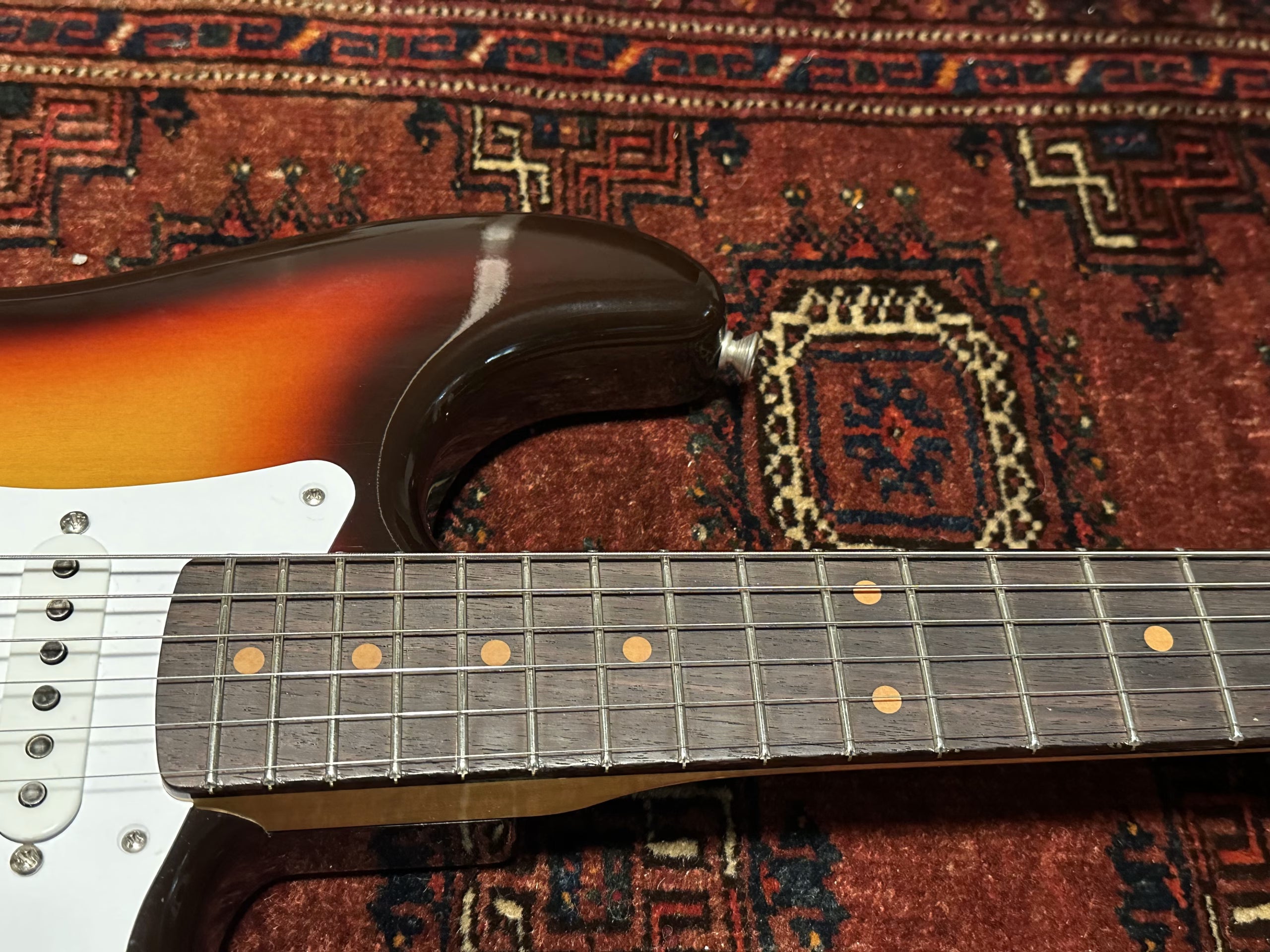 Fender Custom Shop '59 Hardtail Vintage Custom NOS Stratocaster 2023 Chocolate Sunburst