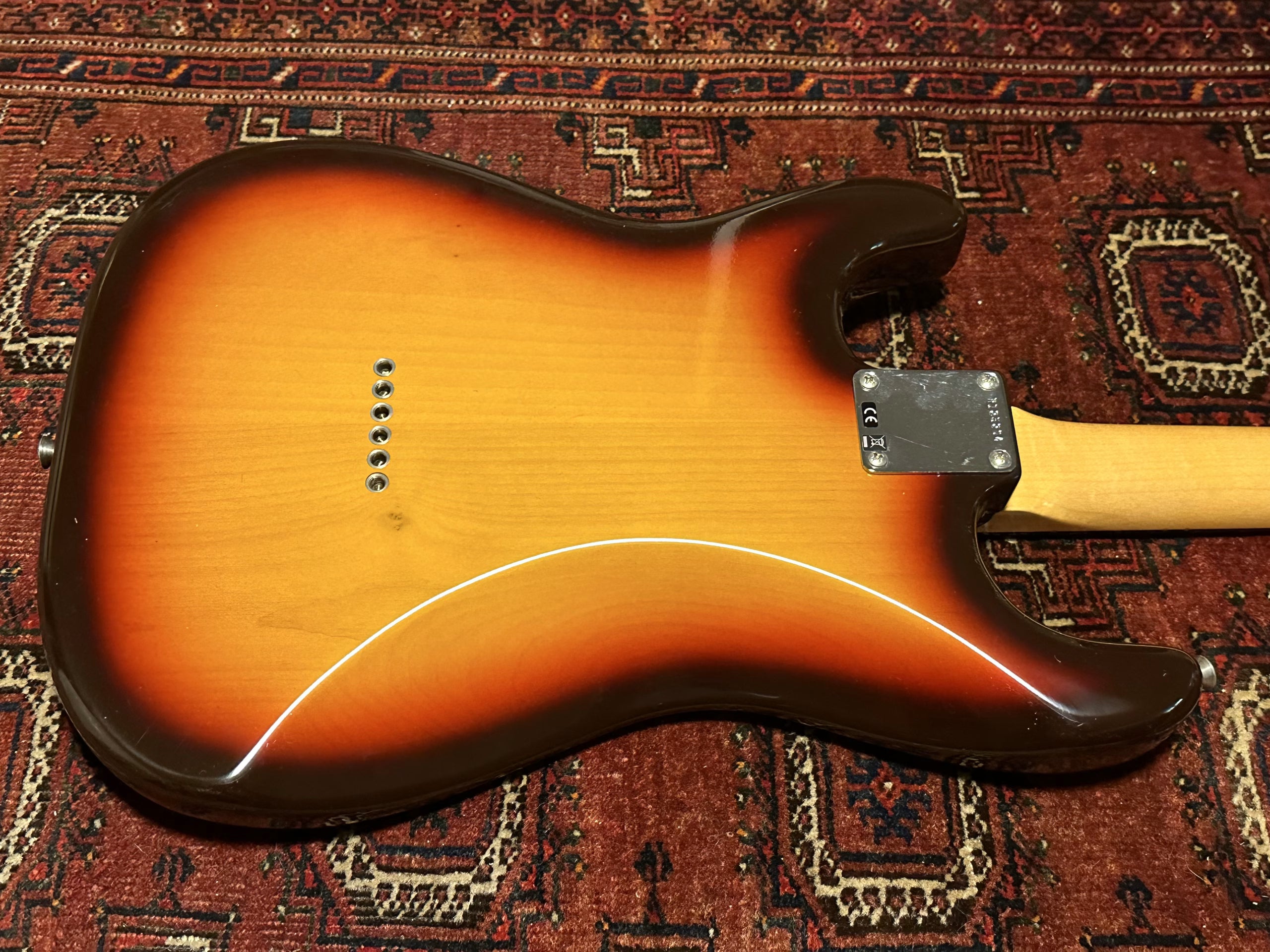 Fender Custom Shop '59 Hardtail Vintage Custom NOS Stratocaster 2023 Chocolate Sunburst