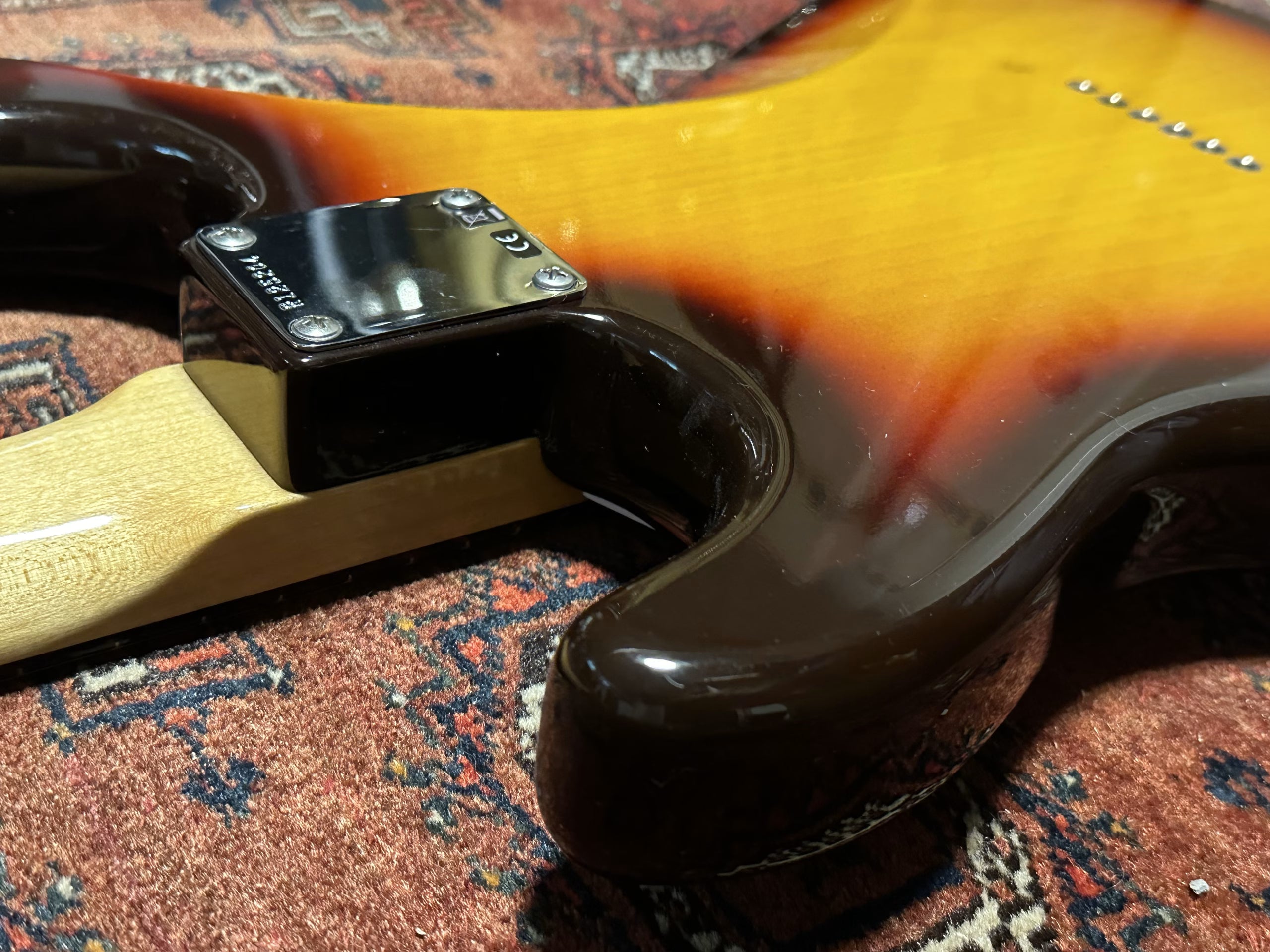 Fender Custom Shop '59 Hardtail Vintage Custom NOS Stratocaster 2023 Chocolate Sunburst