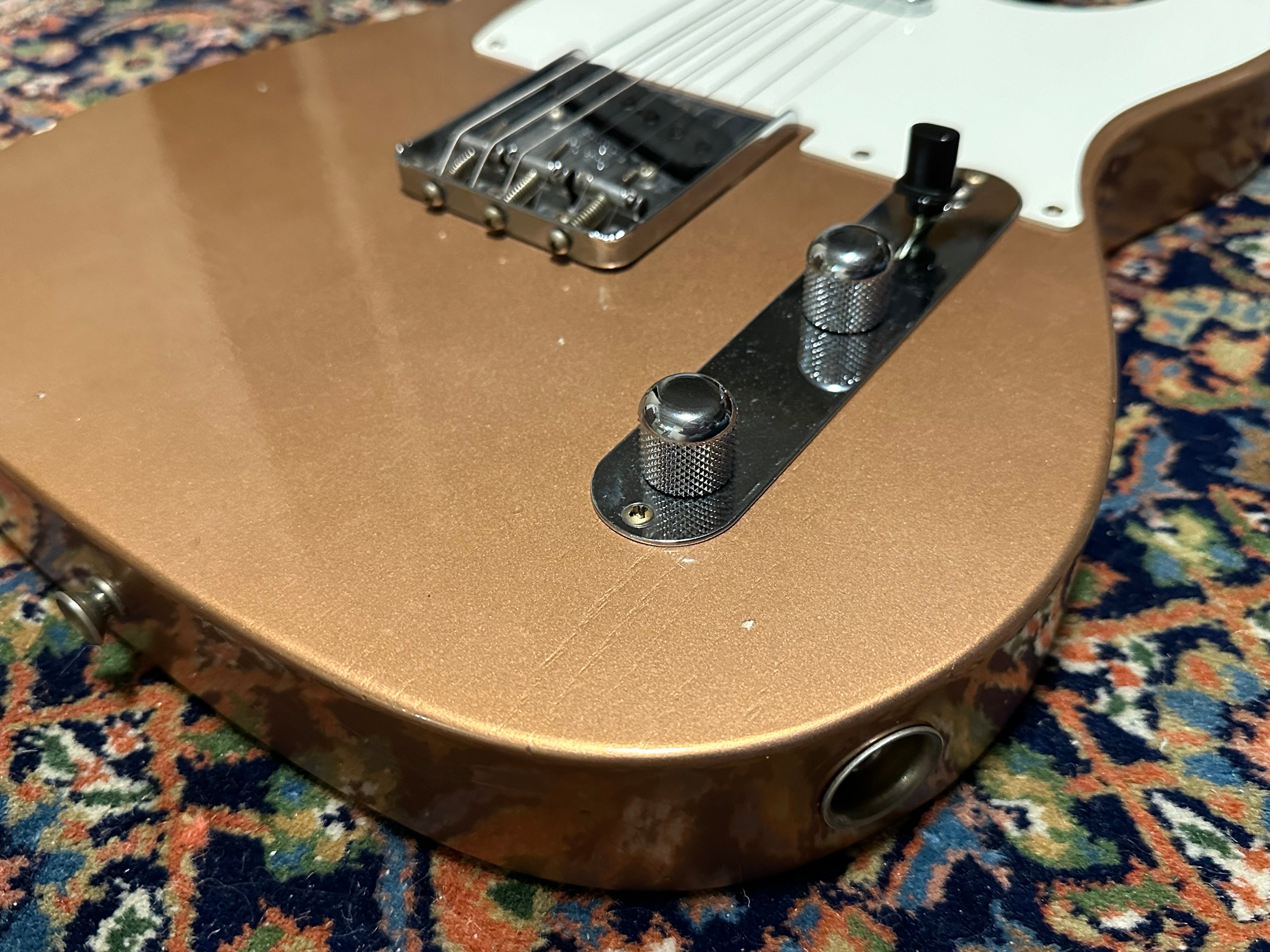 SOLD – 2022 Fender Custom Shop ’55 Journeyman Telecaster Aged Copper