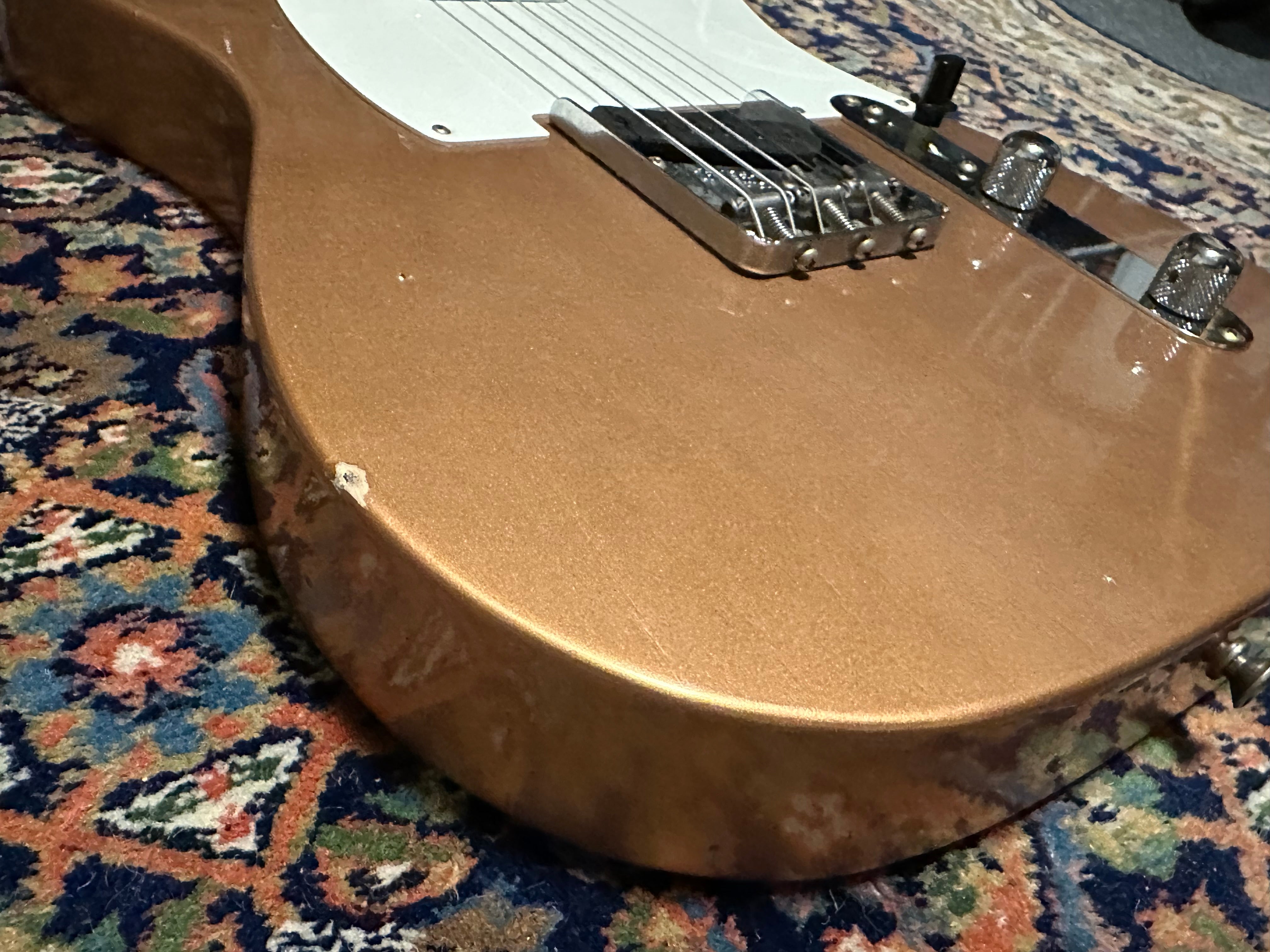 SOLD – 2022 Fender Custom Shop ’55 Journeyman Telecaster Aged Copper