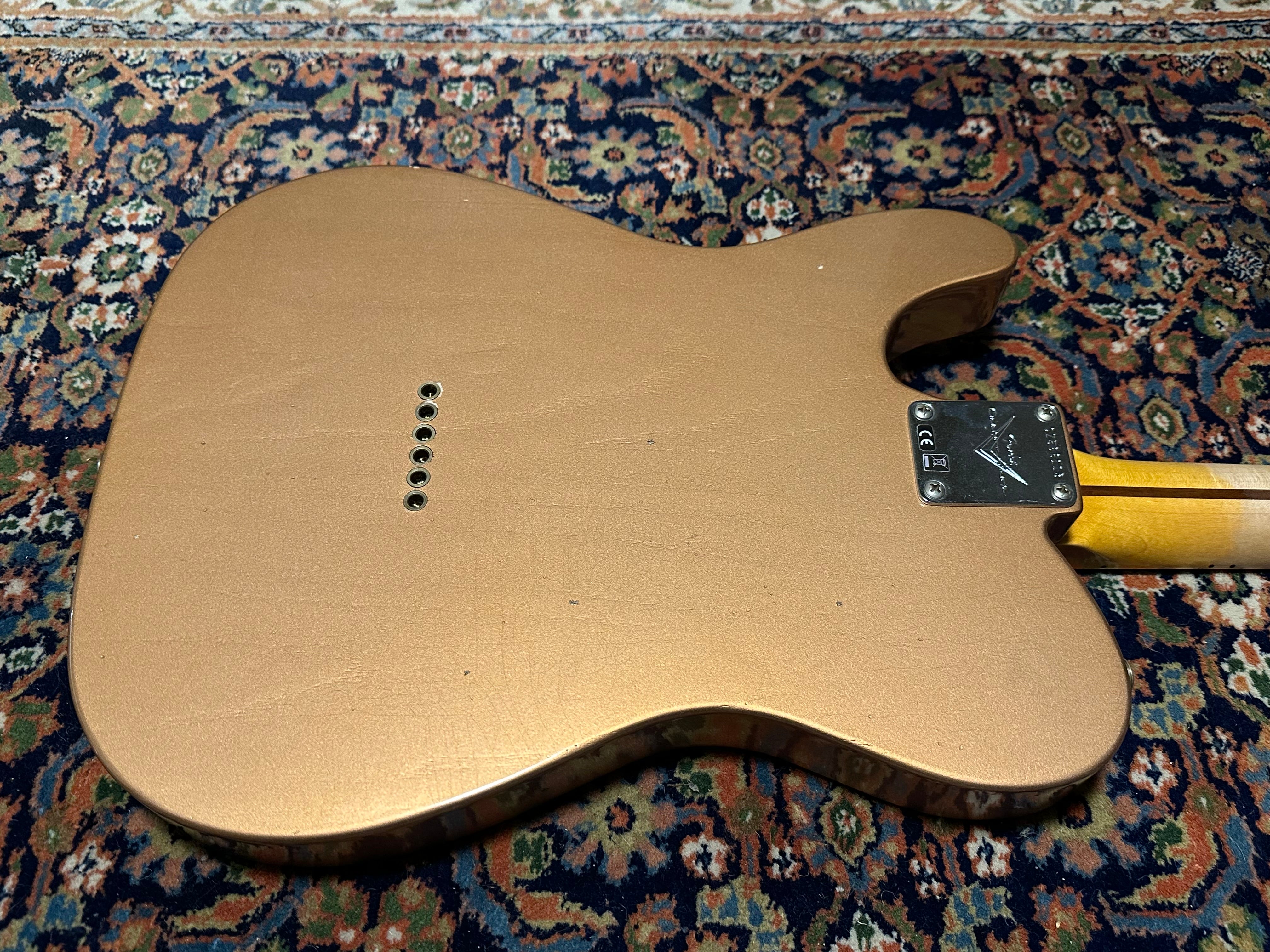 SOLD – 2022 Fender Custom Shop ’55 Journeyman Telecaster Aged Copper
