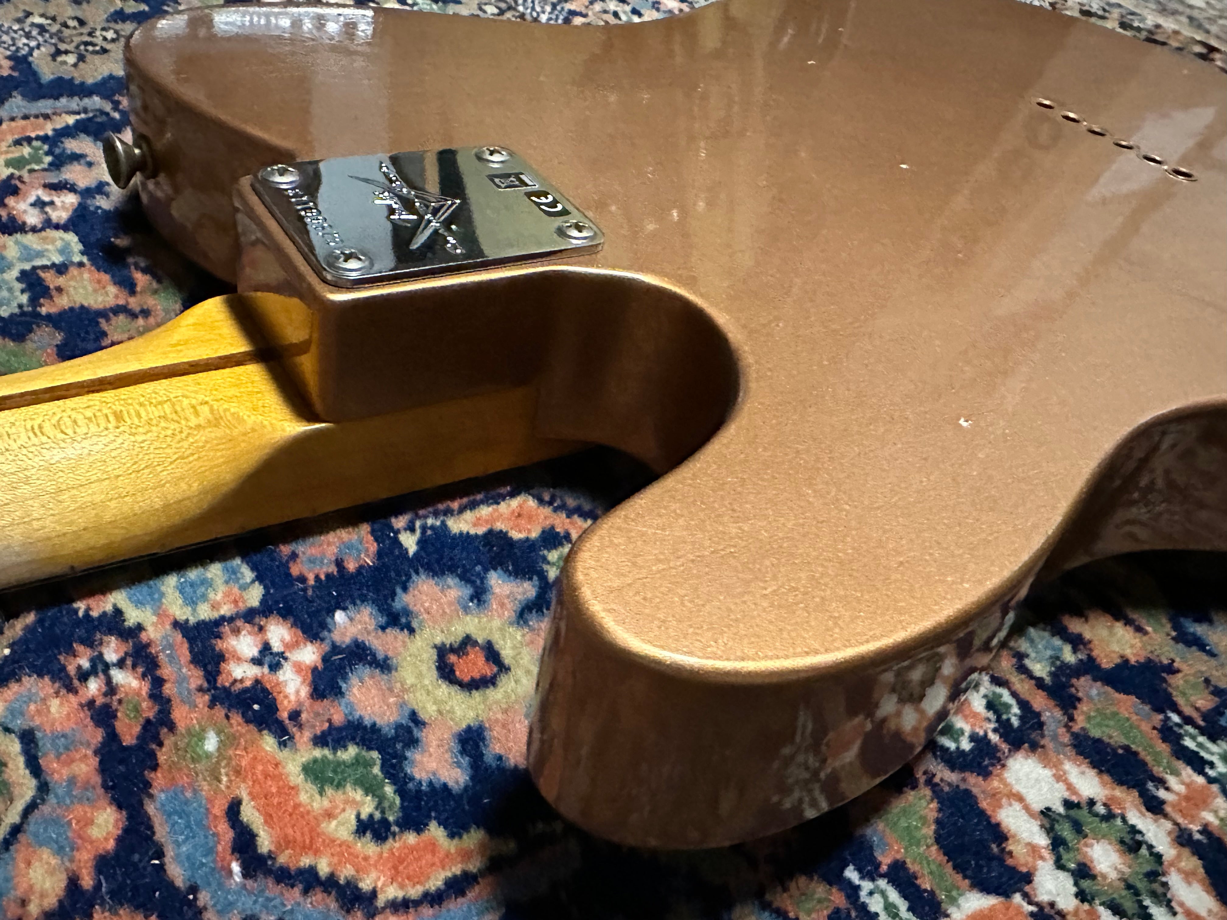 SOLD – 2022 Fender Custom Shop ’55 Journeyman Telecaster Aged Copper