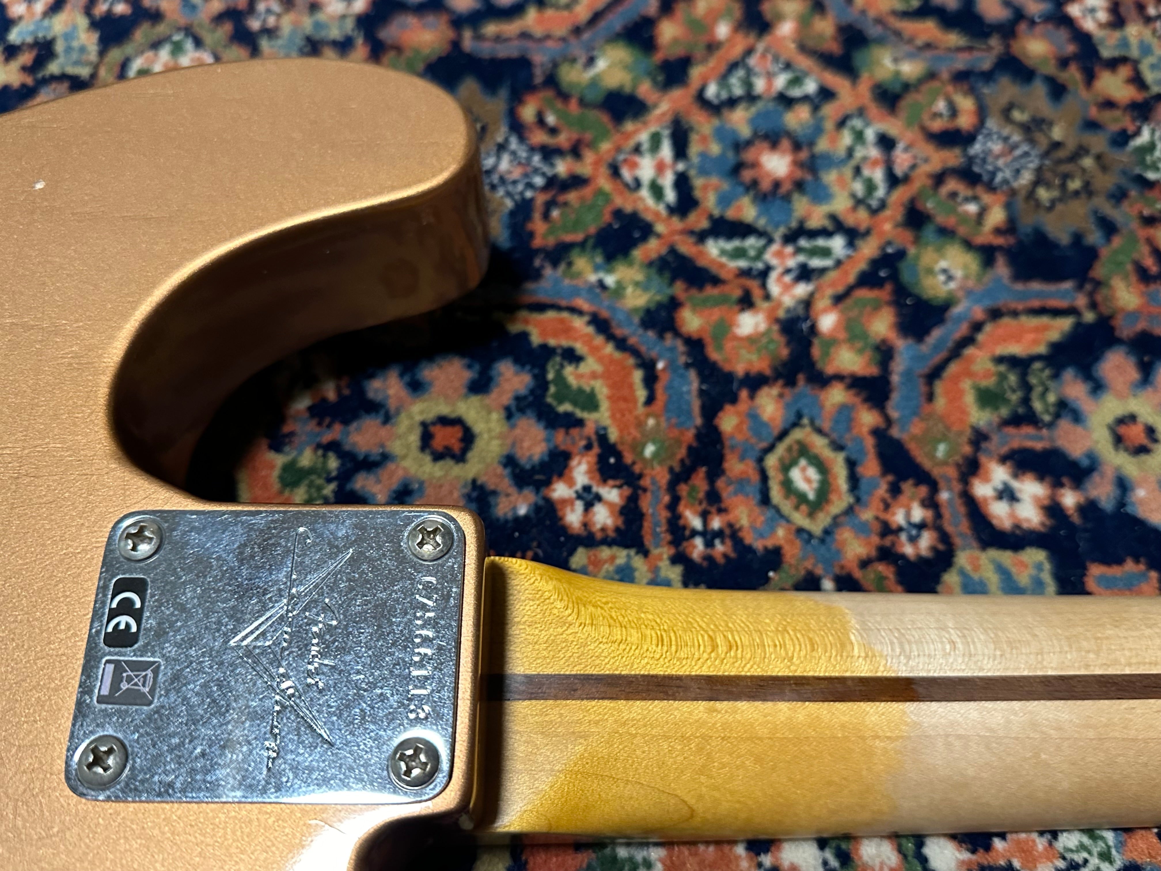 SOLD – 2022 Fender Custom Shop ’55 Journeyman Telecaster Aged Copper