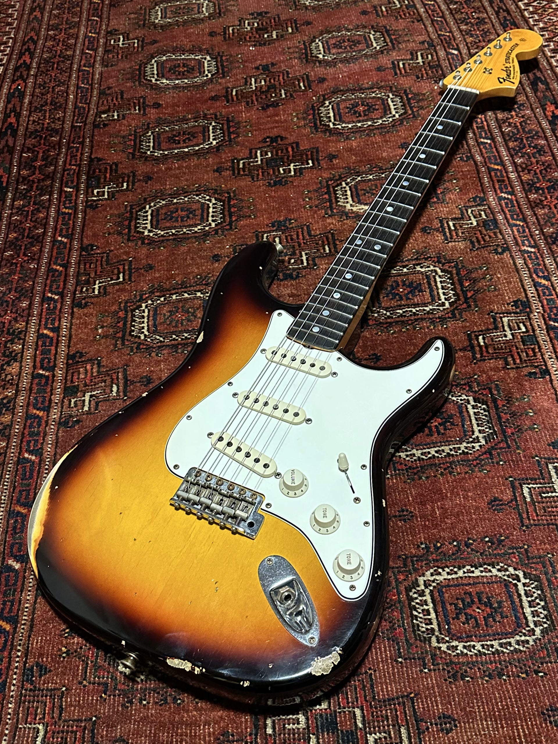 SOLD - 2021 Fender Custom Shop '68 Relic Stratocaster Sunburst