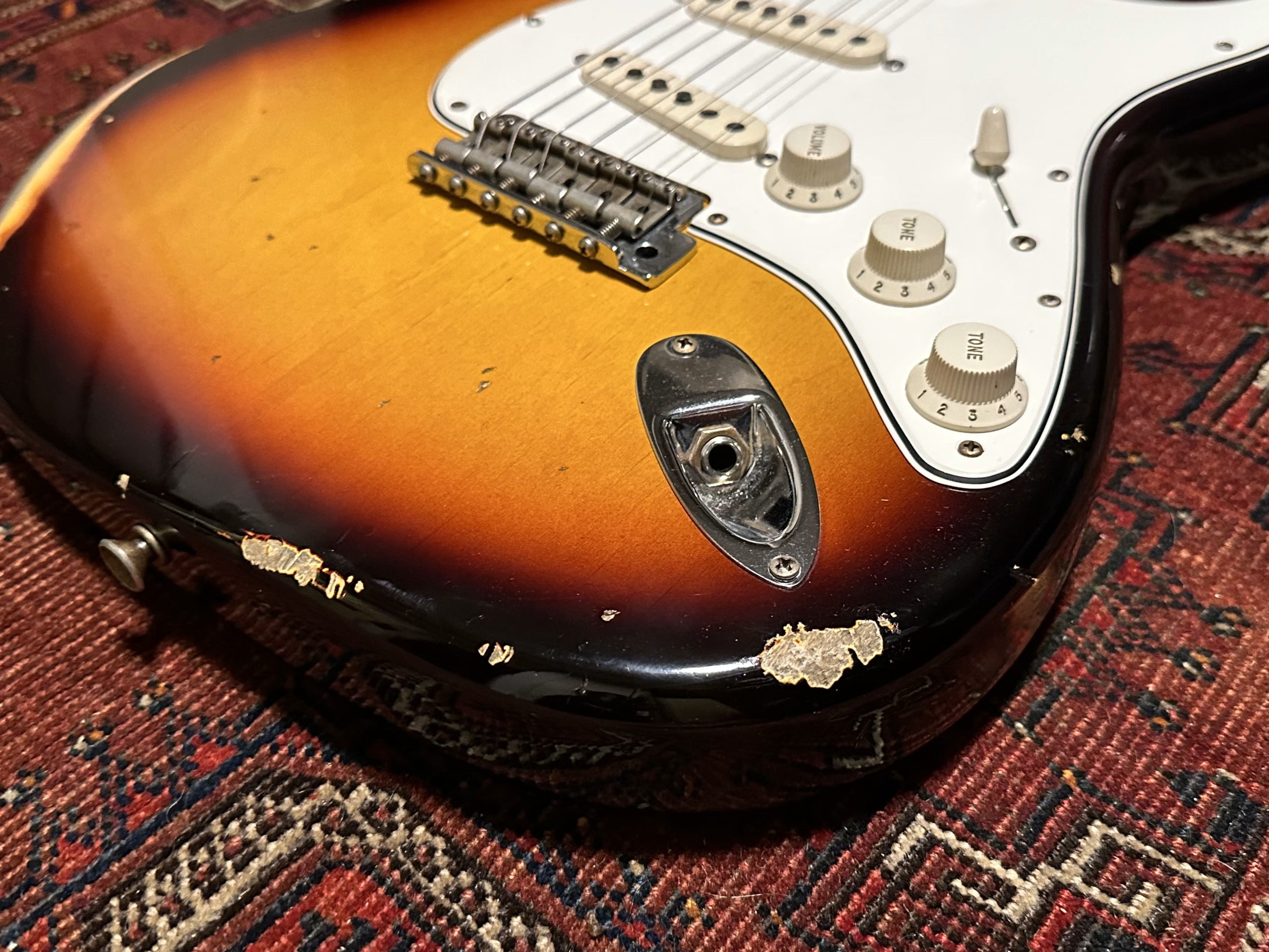 SOLD - 2021 Fender Custom Shop '68 Relic Stratocaster Sunburst