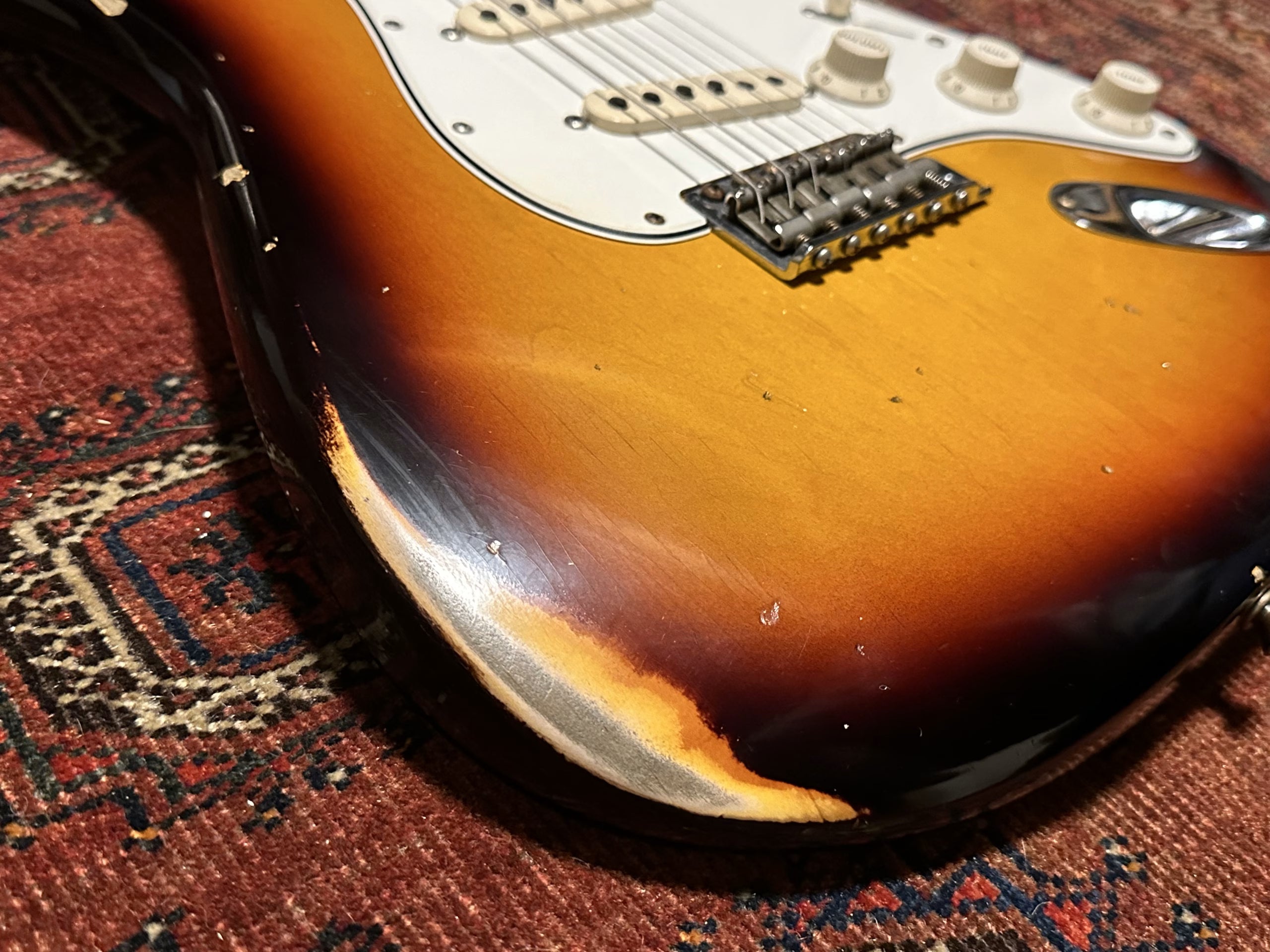 SOLD - 2021 Fender Custom Shop '68 Relic Stratocaster Sunburst