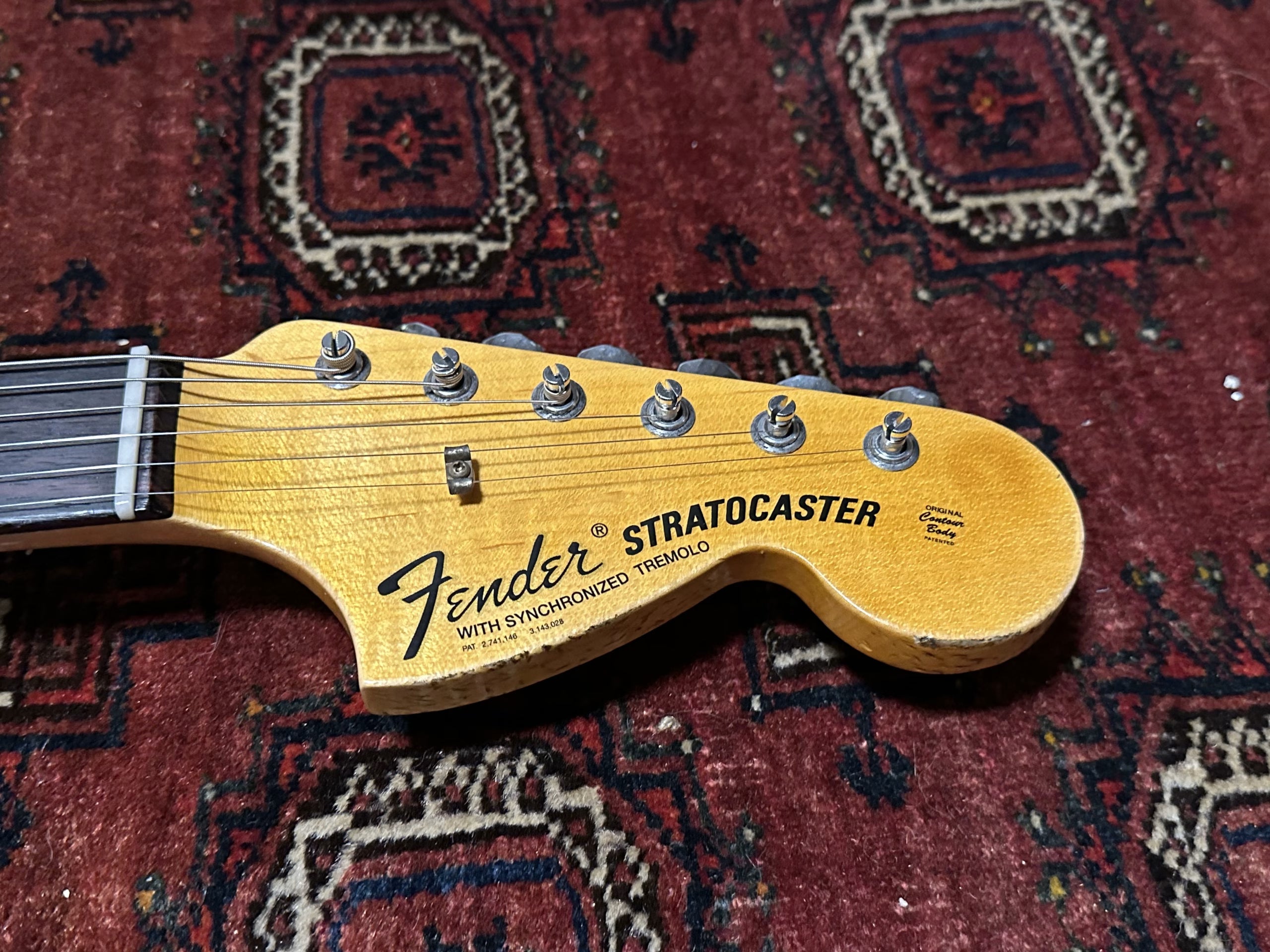 SOLD - 2021 Fender Custom Shop '68 Relic Stratocaster Sunburst