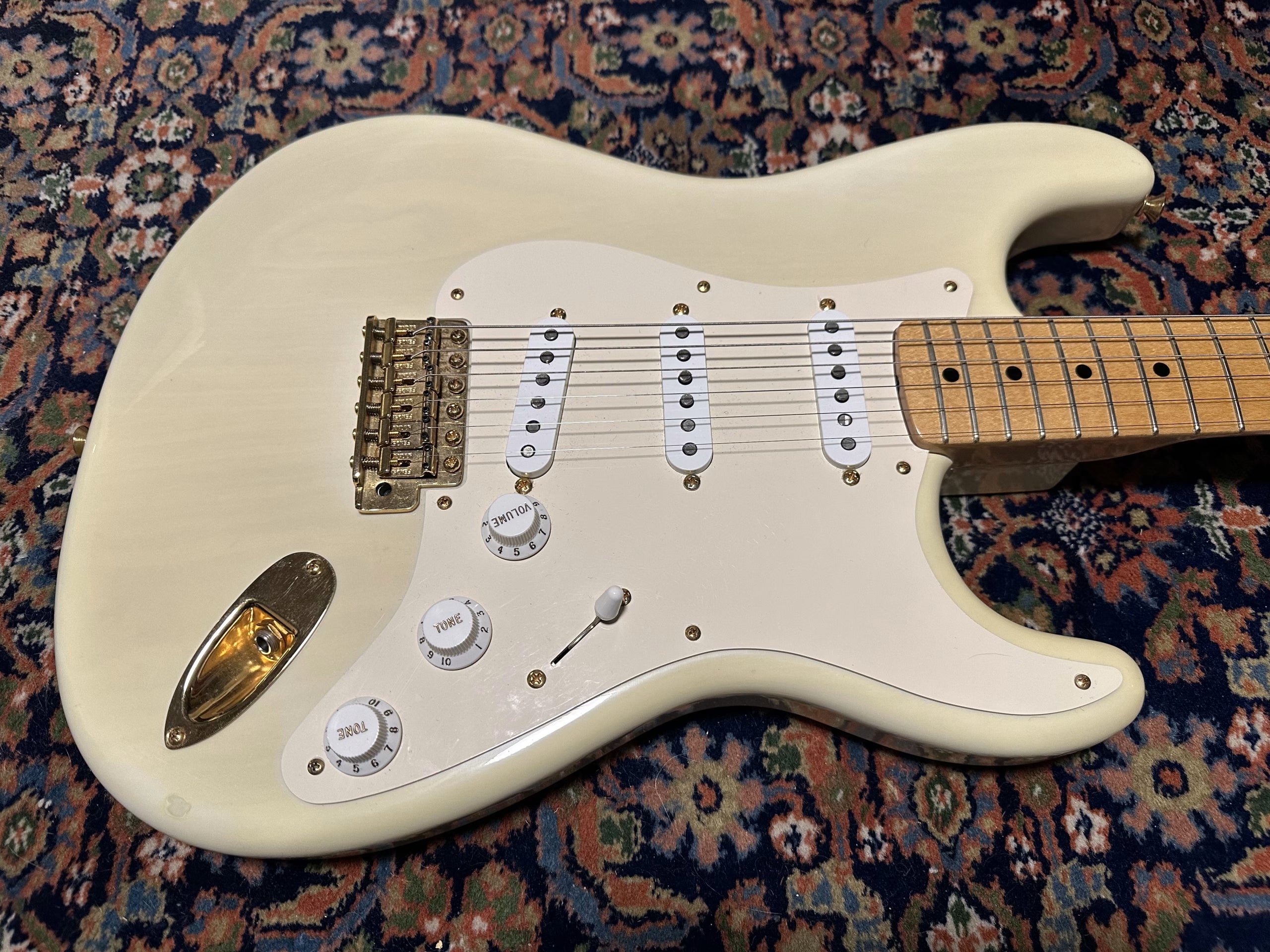 SOLD - 2002 Fender Custom Shop '56 "Mary Kaye" NOS Stratocaster White Blonde
