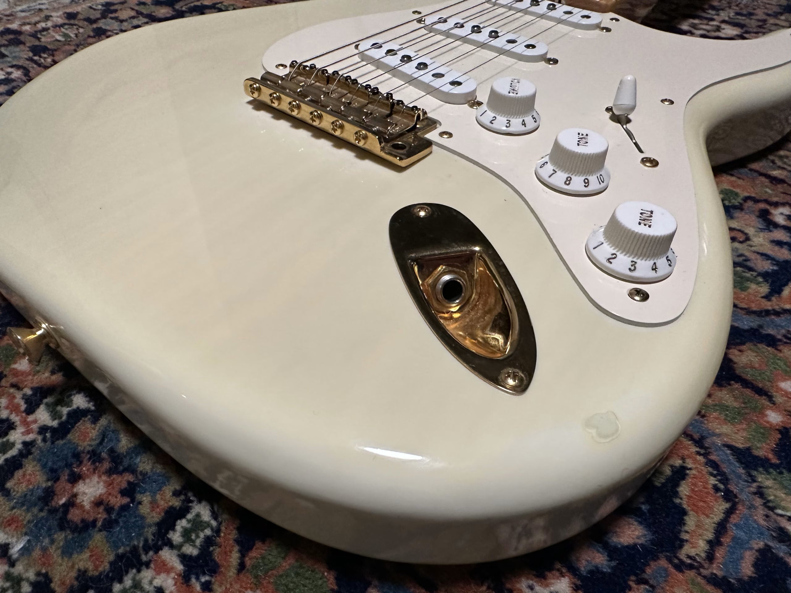 SOLD - 2002 Fender Custom Shop '56 "Mary Kaye" NOS Stratocaster White Blonde