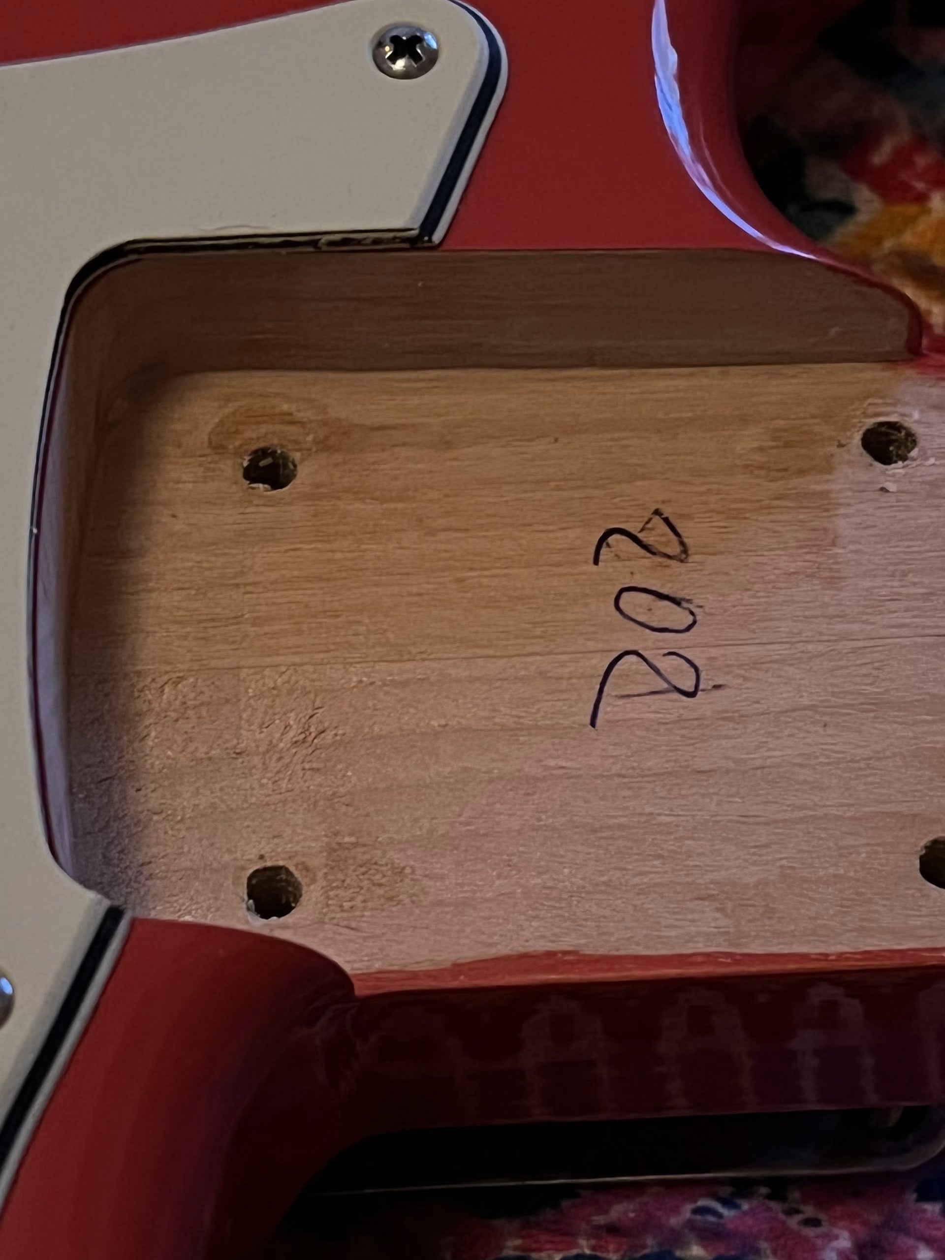 SOLD - 2010 Custom Shop Deluxe Fiesta Red